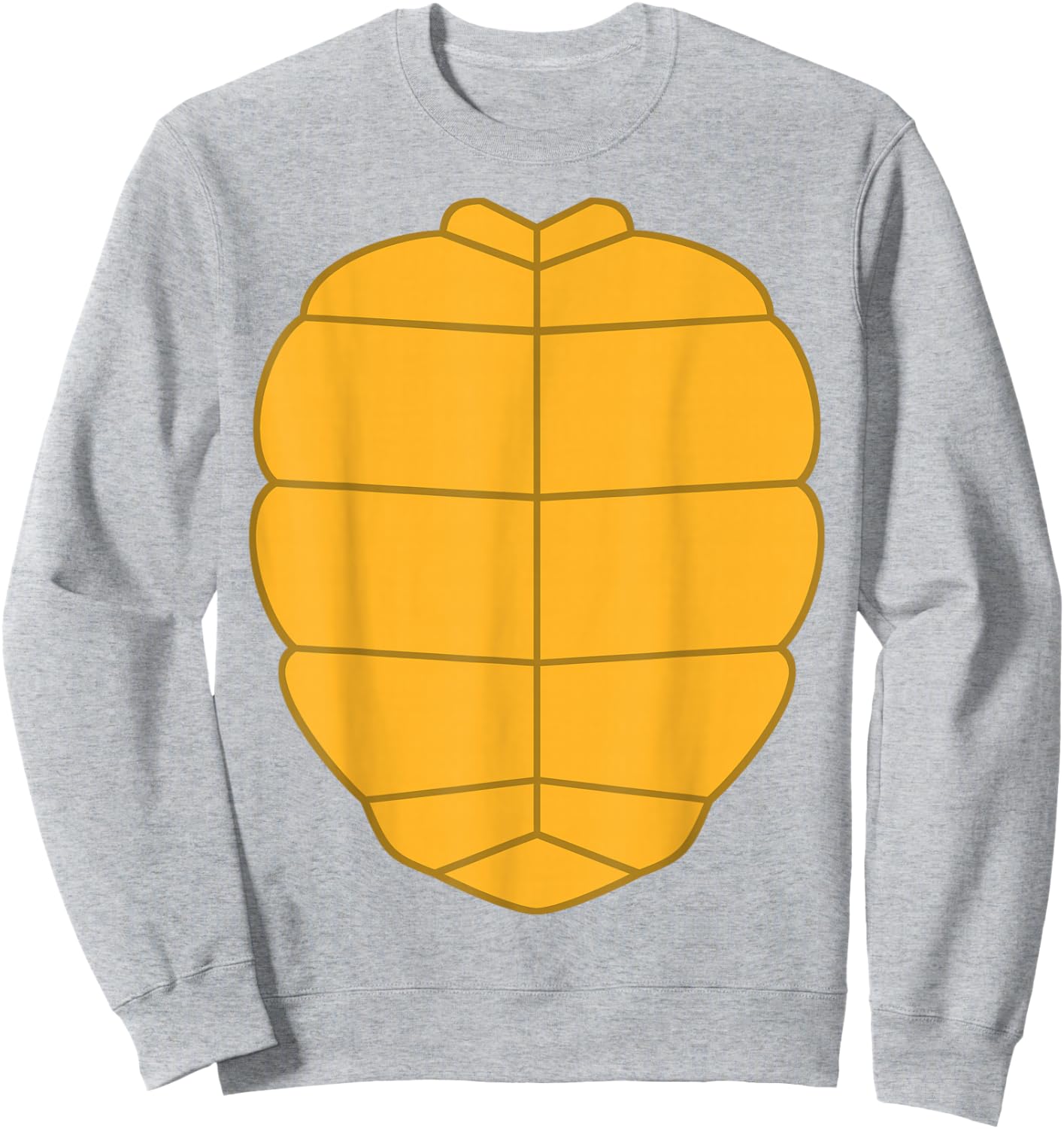 Turtle Shell Halloween Costume Kids Boys Girls Front & Back Sweatshirt - Sweatshirt | Ash