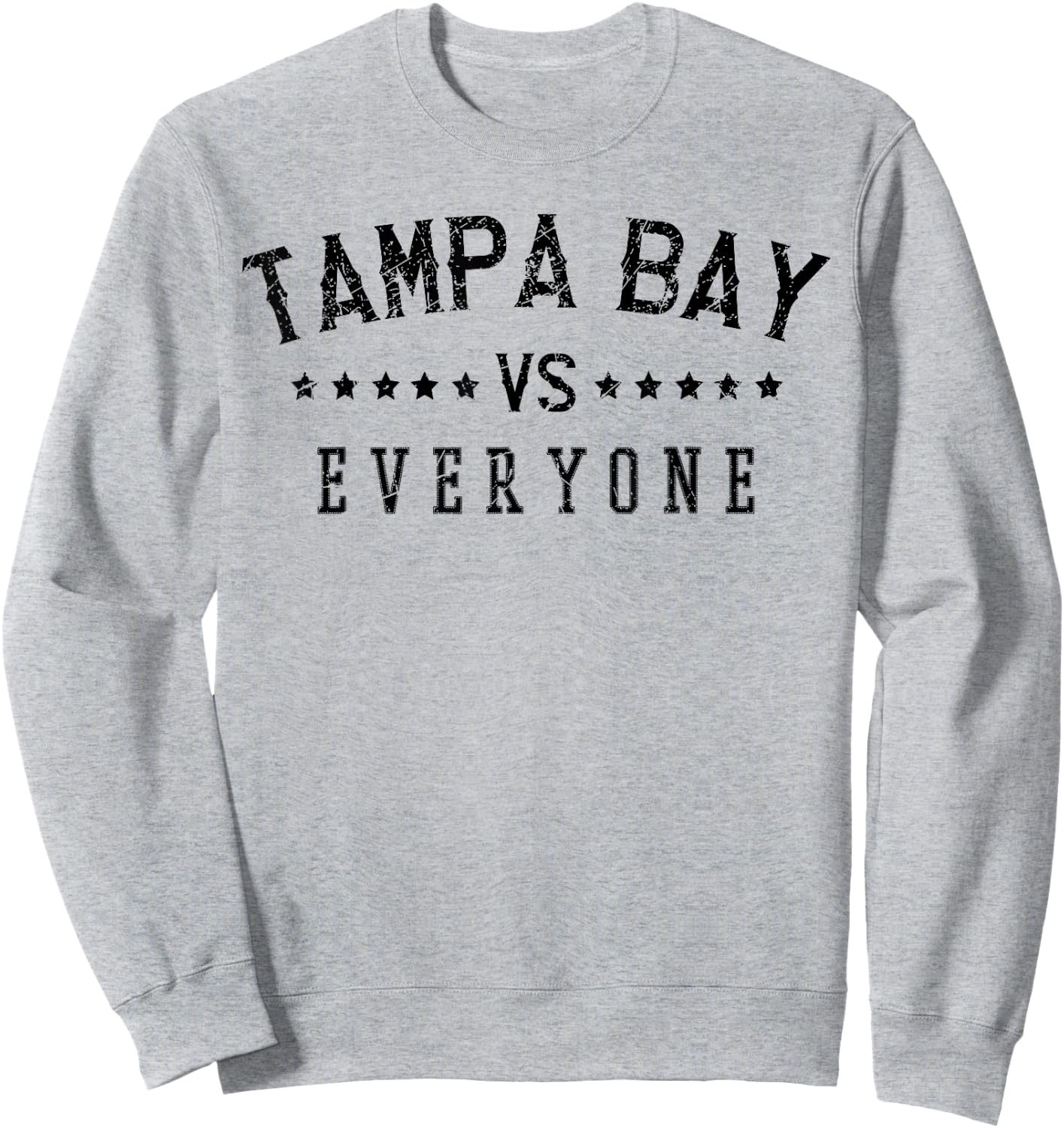 Vintage Tampa Bay VS Everyone - All Sport Vintage Sweatshirt - Sweatshirt | Ash