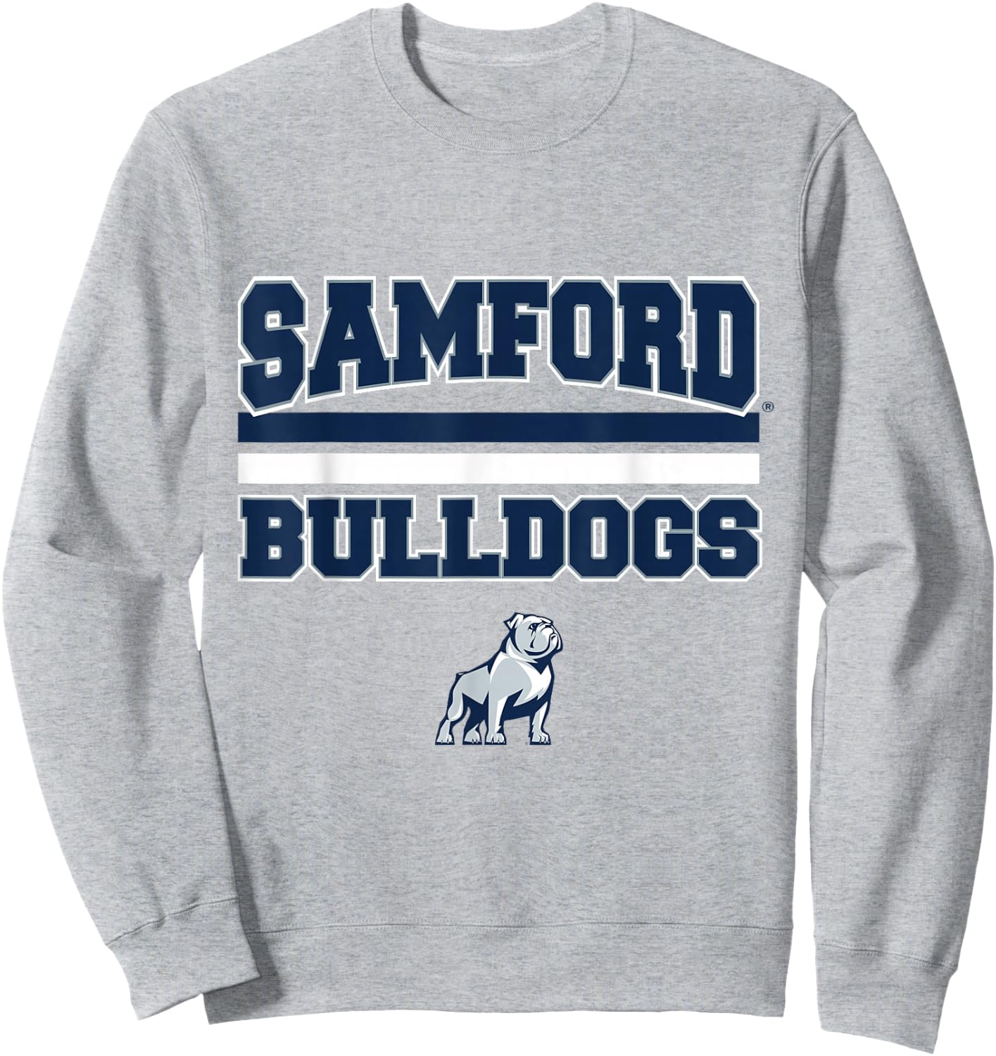 Samford Bulldogs |NCAA Official University Merch | VNPSMF301 Sweatshirt - Sweatshirt | Ash