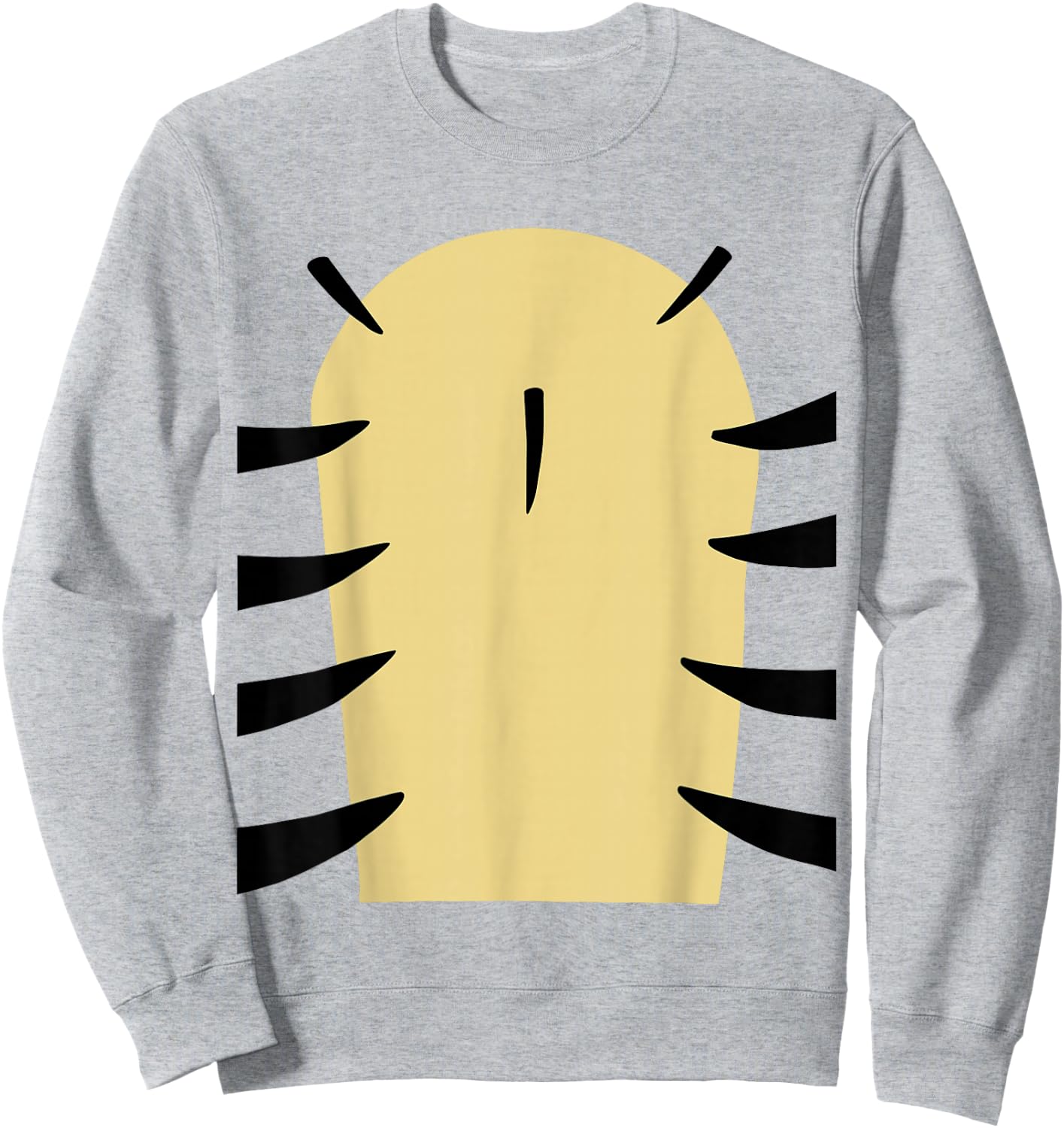 Tiger Costume Halloween Group Couple Costumes Men Women Kids Sweatshirt - Sweatshirt | Ash