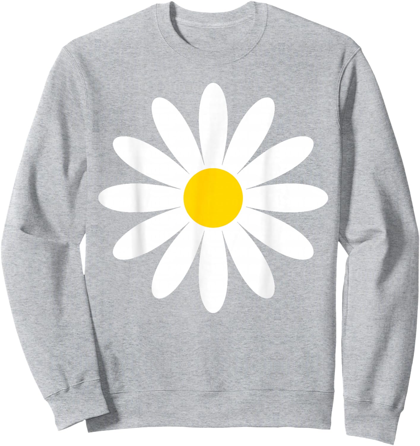 Daisy Costume Flower Costume Flowers Natural , Green Sweatshirt - Sweatshirt | Ash