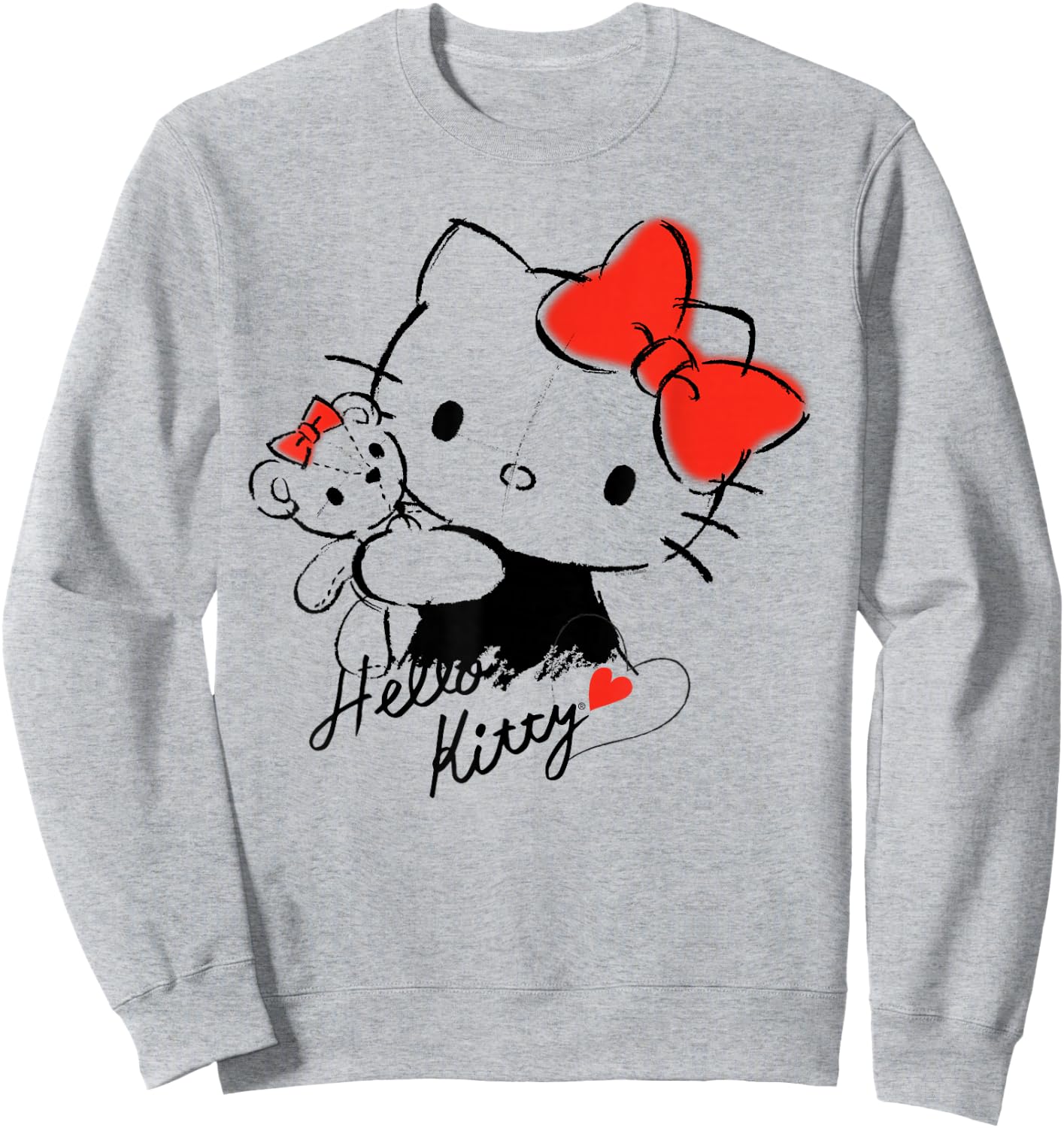 Hello Kitty and Tiny Chum Sweatshirt - Sweatshirt | Ash