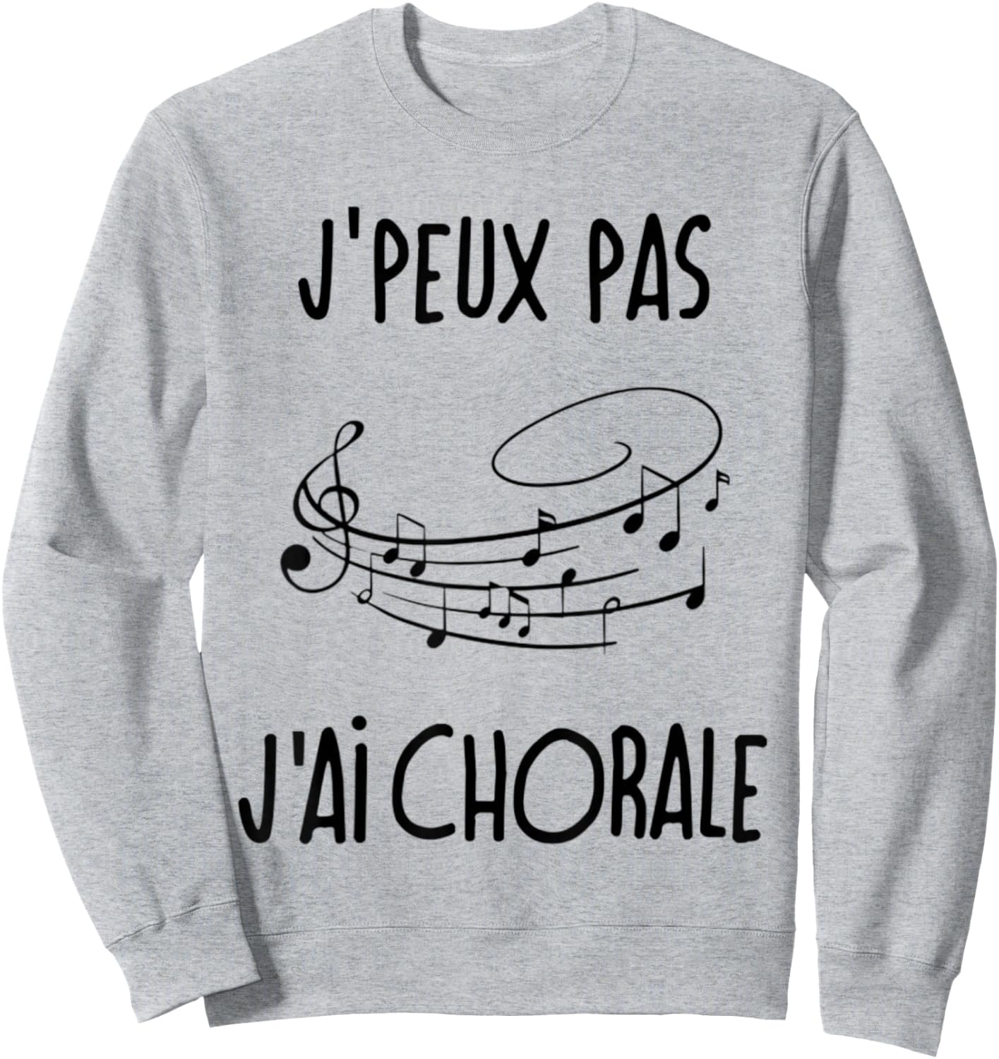 Je peux pas j'ai choir choir , white, S Sweatshirt - Sweatshirt | Ash