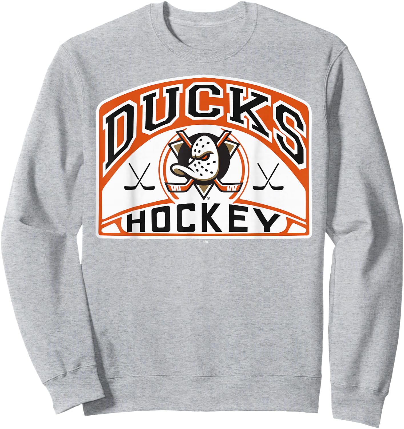 Anaheim Ducks Glide Officially Licensed Sweatshirt - Sweatshirt | Ash