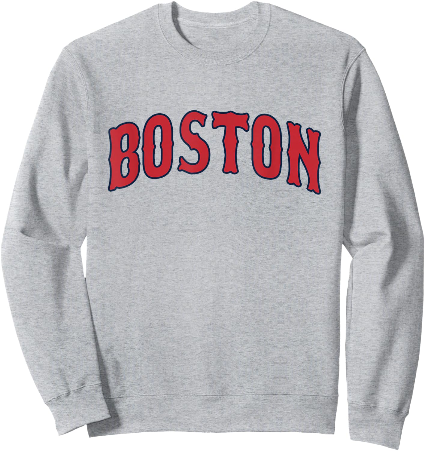 BOSTON - Throwback Design - Classic Sweatshirt - Sweatshirt | Ash