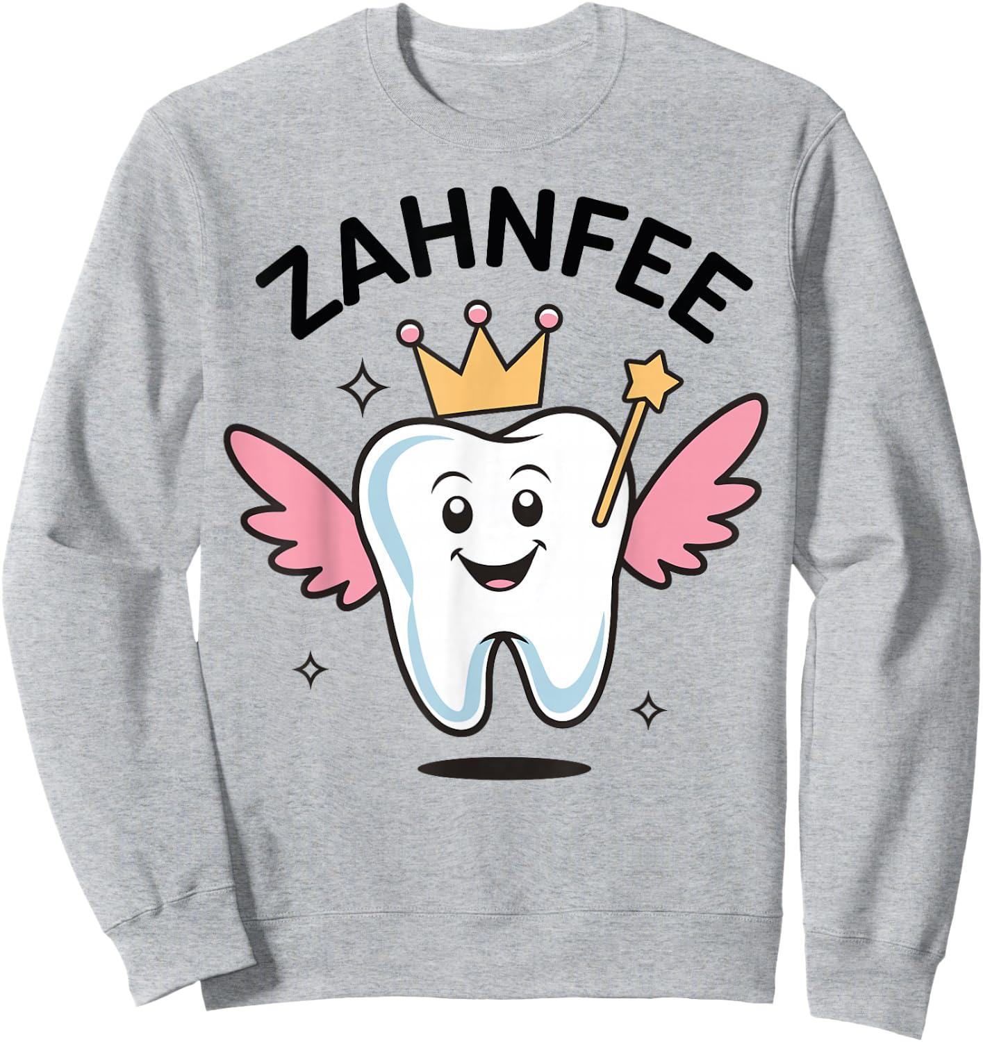 Zahnfee Women's , White Sweatshirt - Sweatshirt | Ash