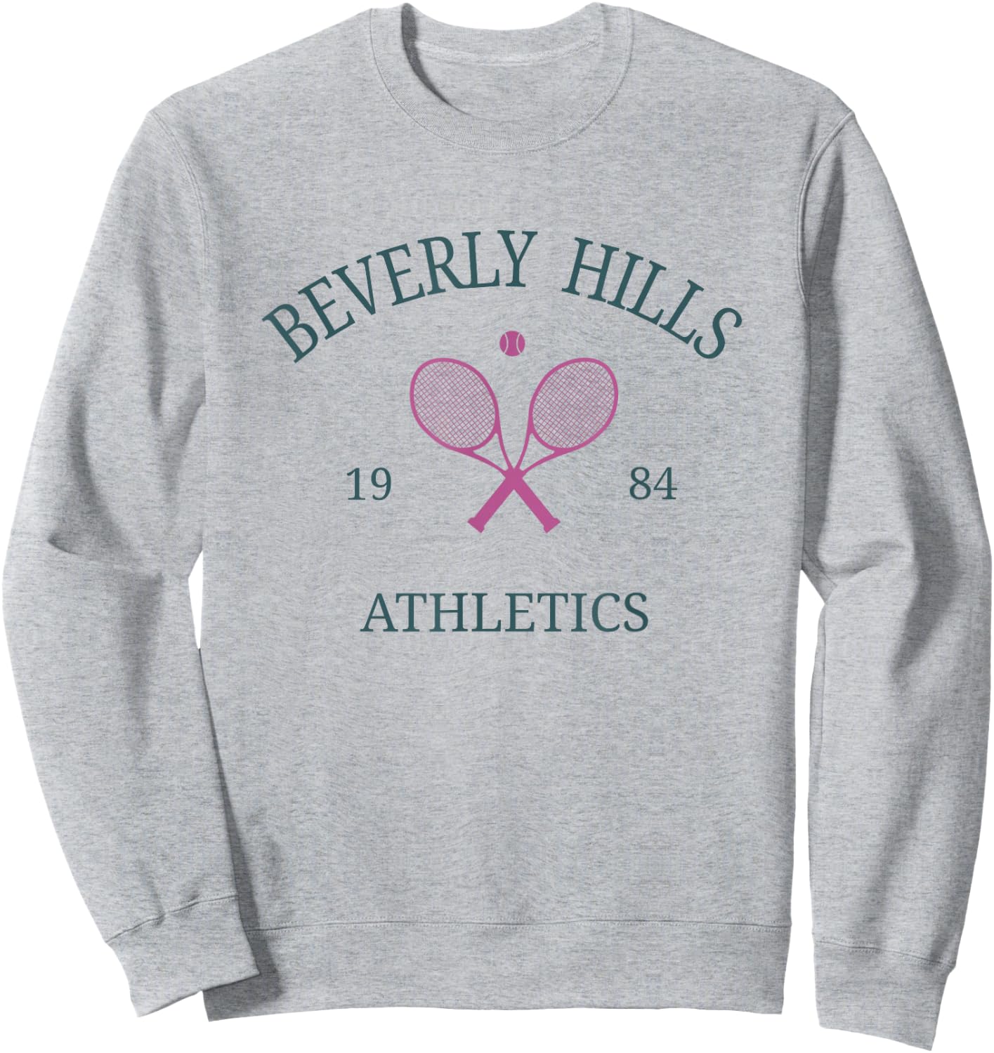 Beverly Hills Athletics California Tennis Club Schläger Prep Sweatshirt - Sweatshirt | Ash