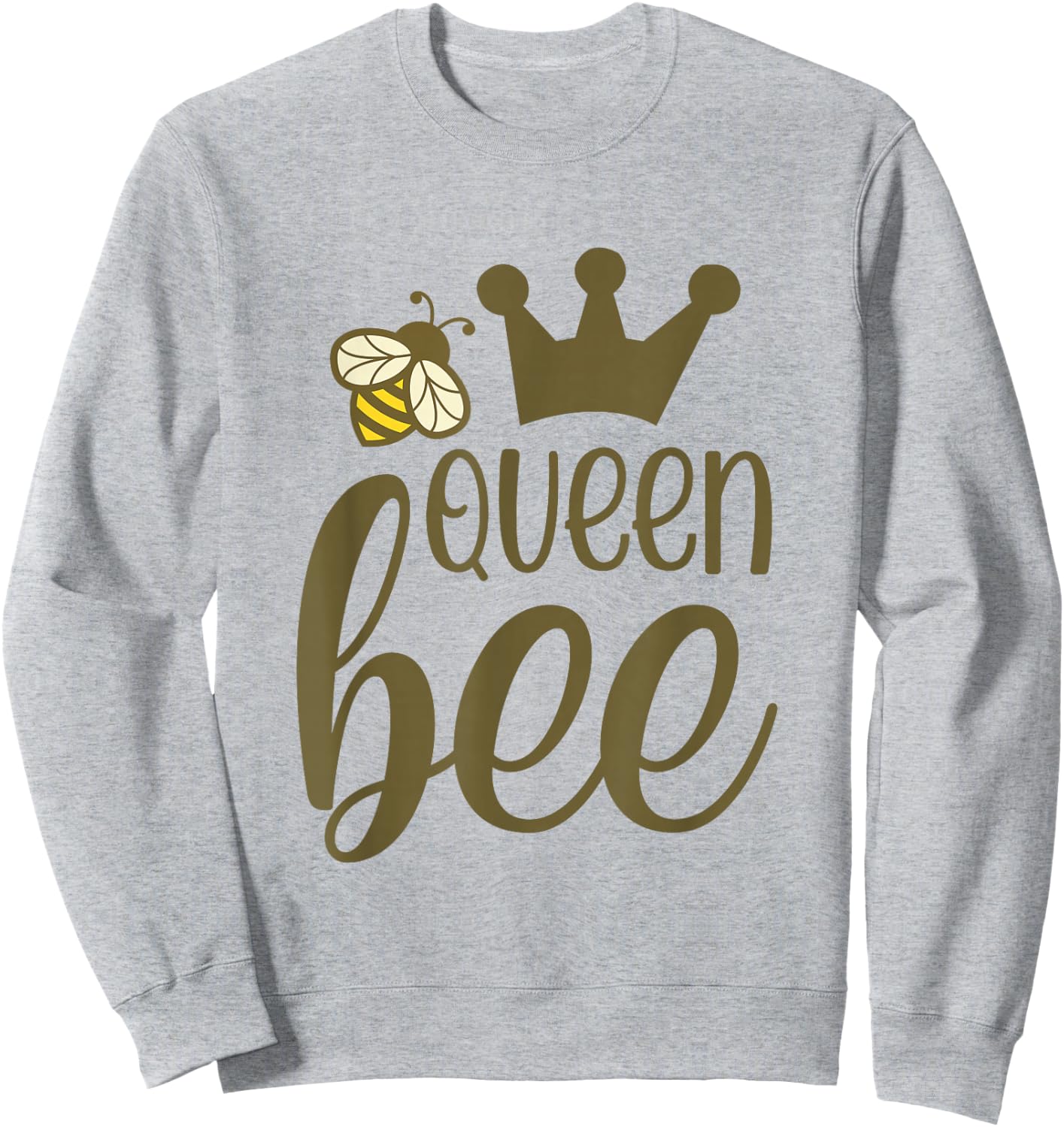 Bee Keeper Funny Saying Beekeeping Women Queen Bee Sweatshirt - Sweatshirt | Ash