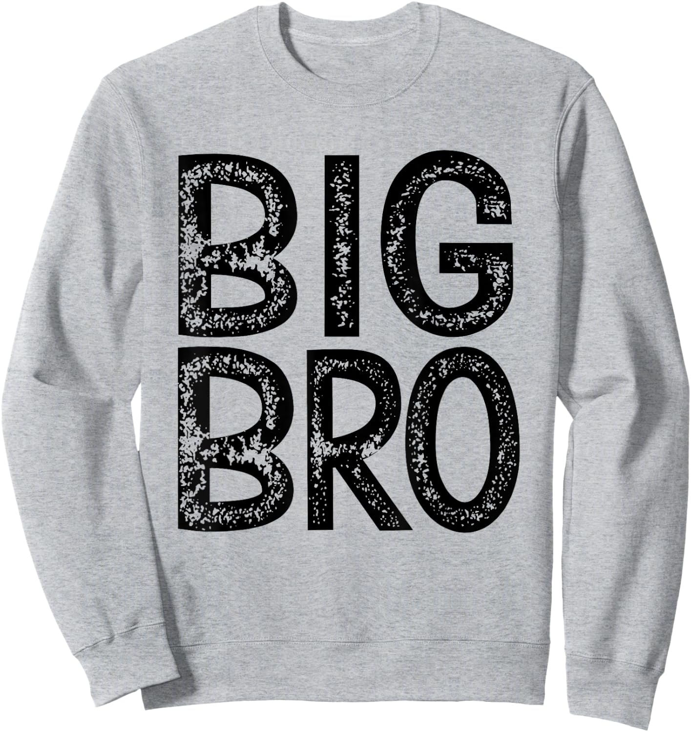 Big Bro Brother Großer Bruder Geschenk Geburtstag Vintage Sweatshirt - Sweatshirt | Ash