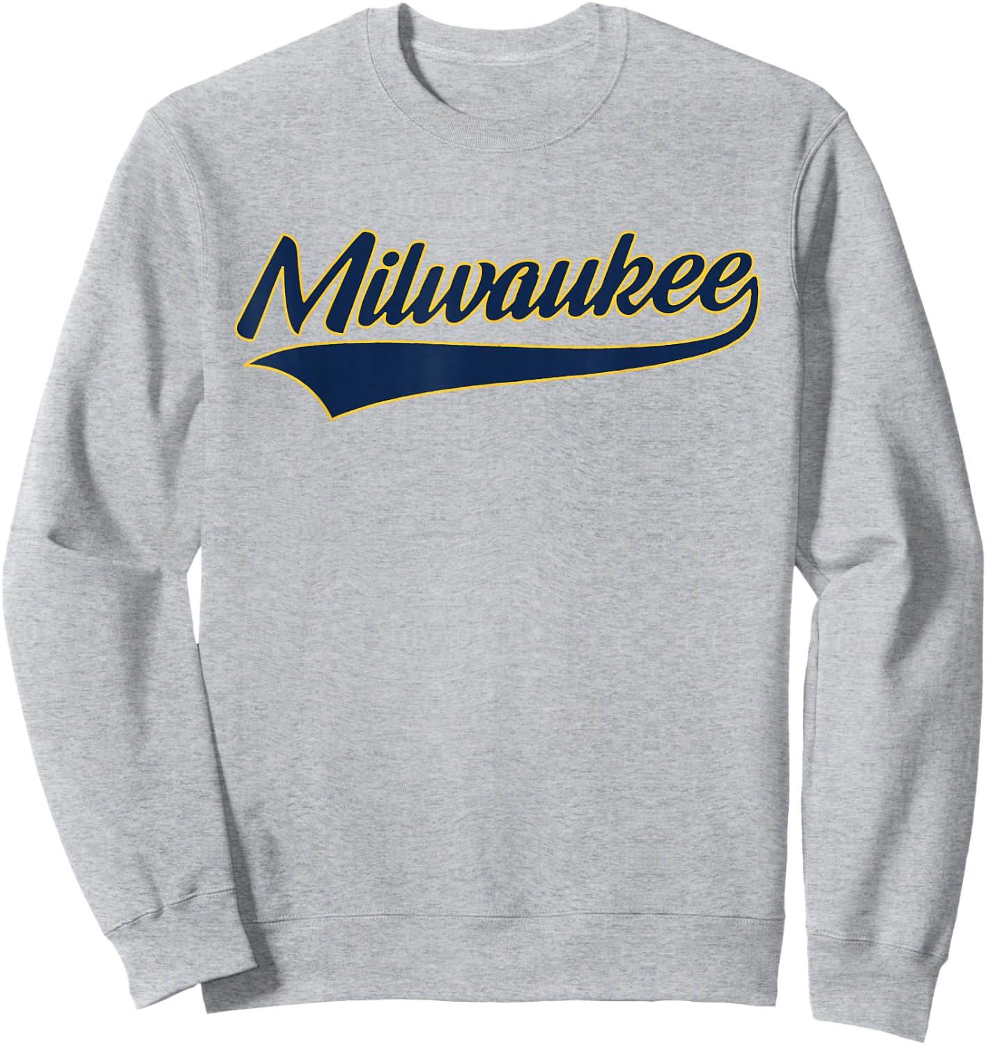 Milwaukee - Throwback Design - Classic Sweatshirt - Sweatshirt | Ash