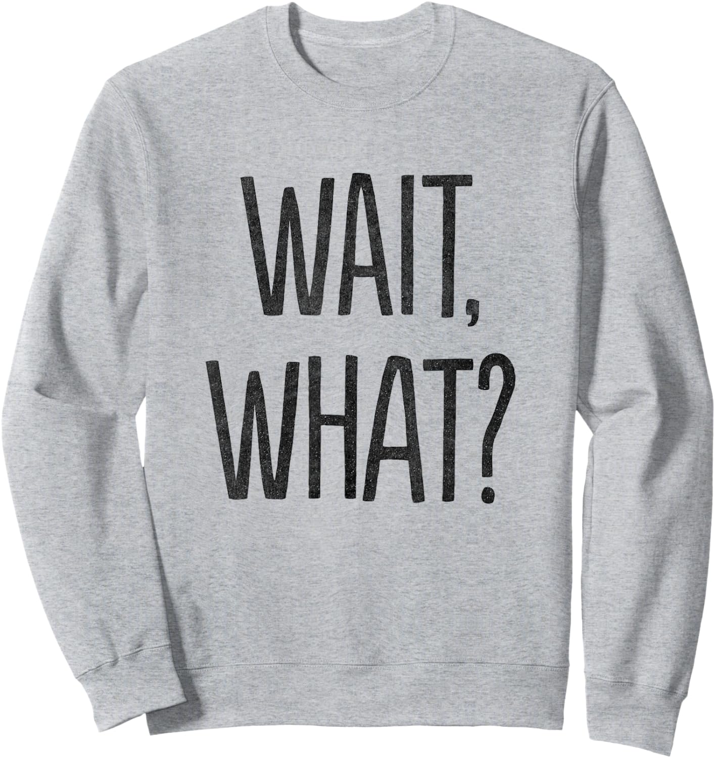Wait, What? Sweatshirt - Sweatshirt | Ash
