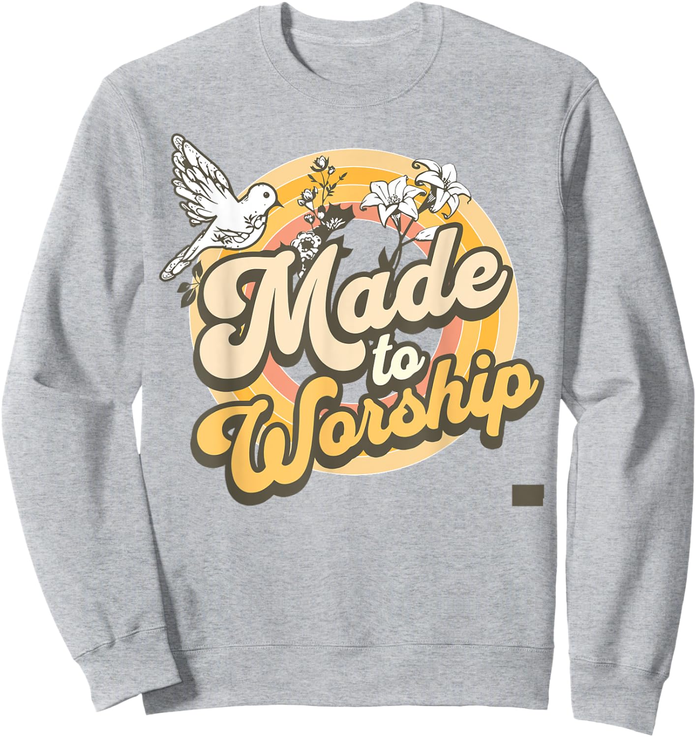 Made To Worship Sweatshirt - Sweatshirt | Ash