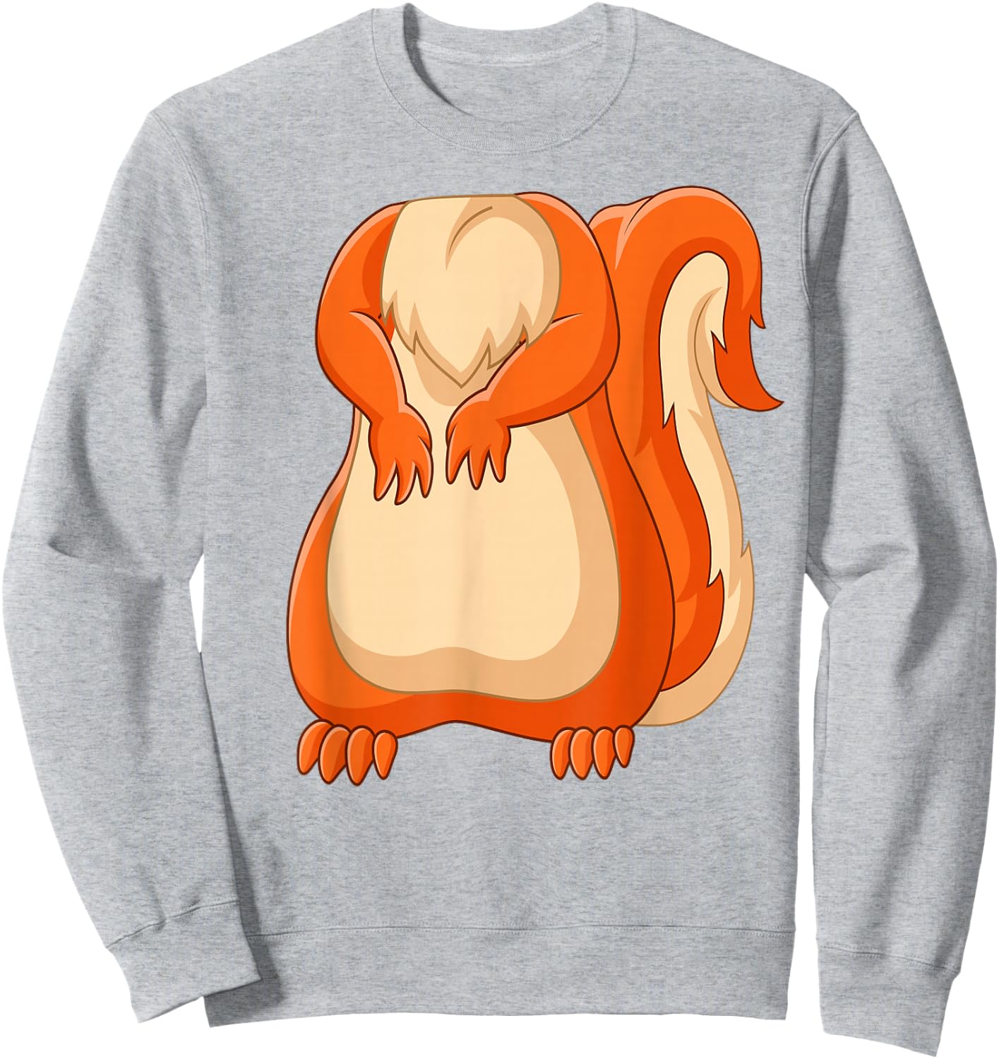 Squirrel Shirt Adult Men Women Kids Squirrel Costume Sweatshirt - Sweatshirt | Ash