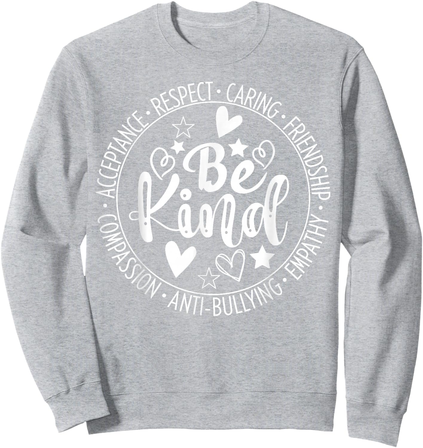 Unity Day No Bullying Orange Anti Bullying Teachers Kids Sweatshirt - Sweatshirt | Ash