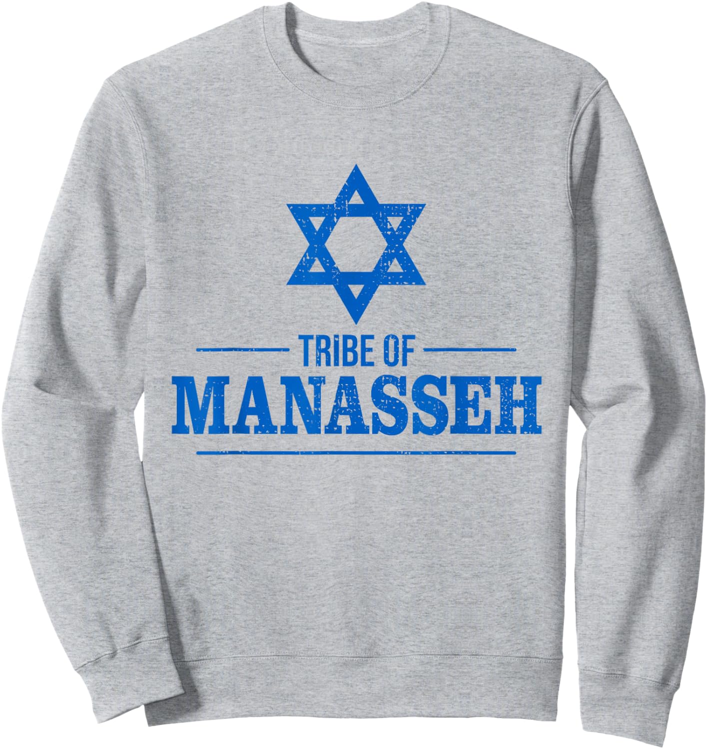 Tribe of Manasseh / Twelve Tribes of Israel Bible History Sweatshirt - Sweatshirt | Ash