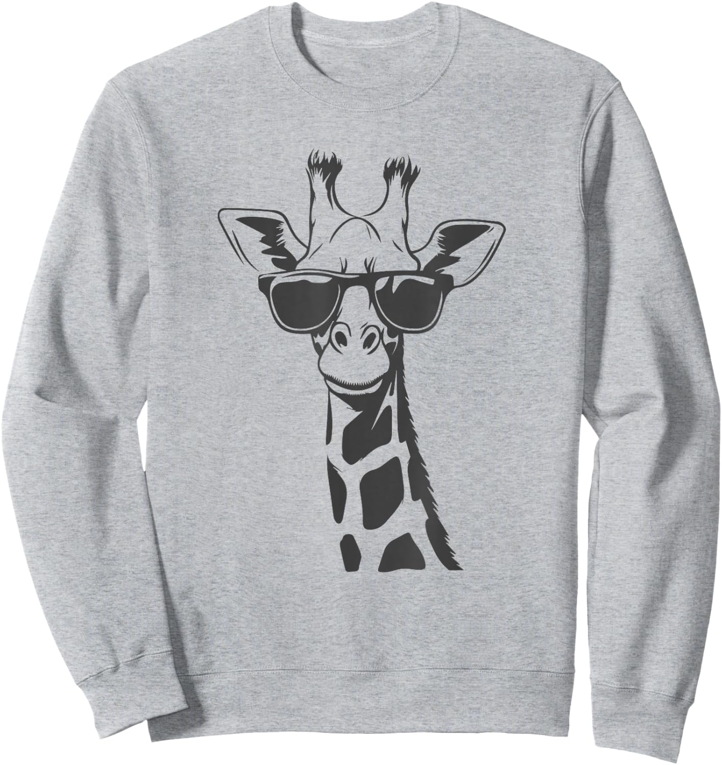 Giraffe Sweatshirt - Sweatshirt | Ash
