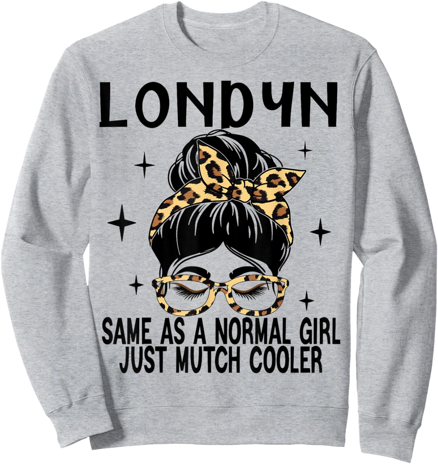 LONDYN Costume Cute Definition Personalized Name LONDYN Sweatshirt - Sweatshirt | Ash