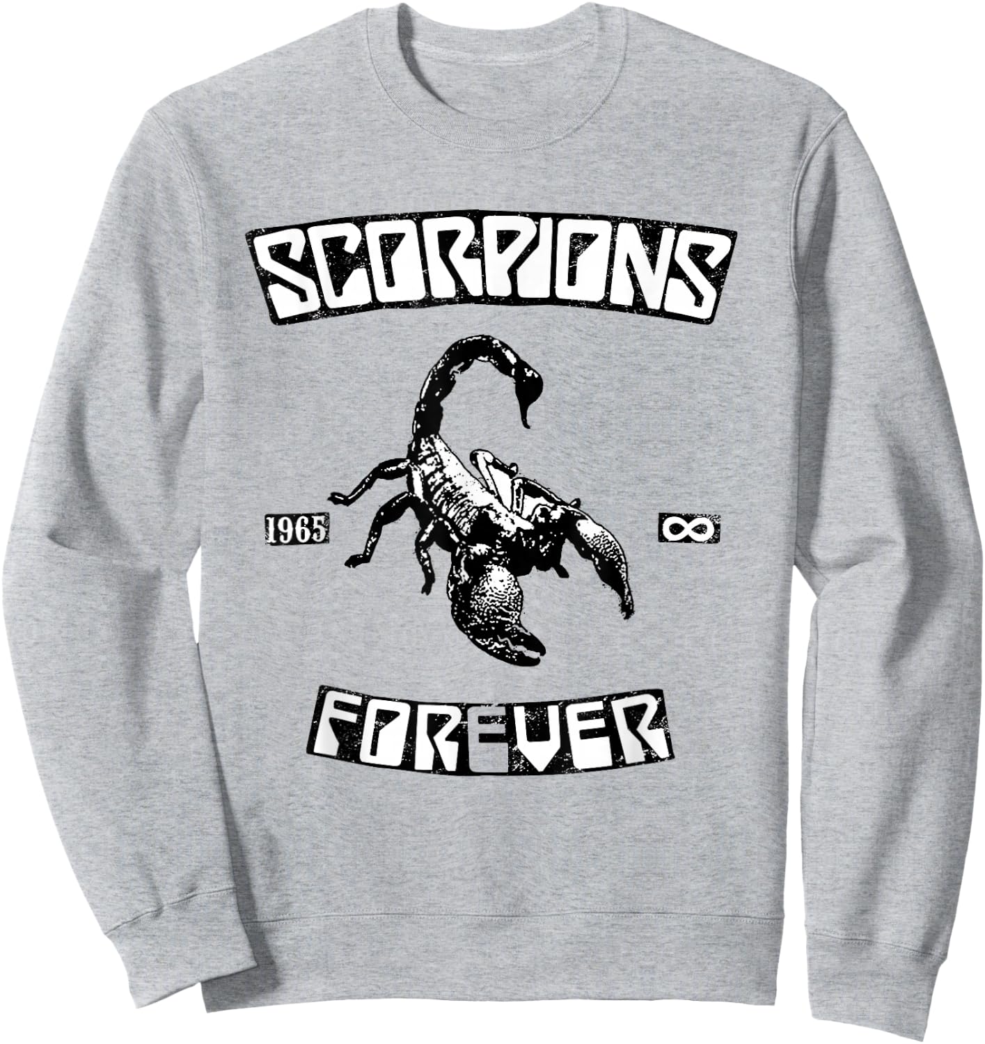 Offizielle Scorpions Forever Since 1965 Sweatshirt - Sweatshirt | Ash