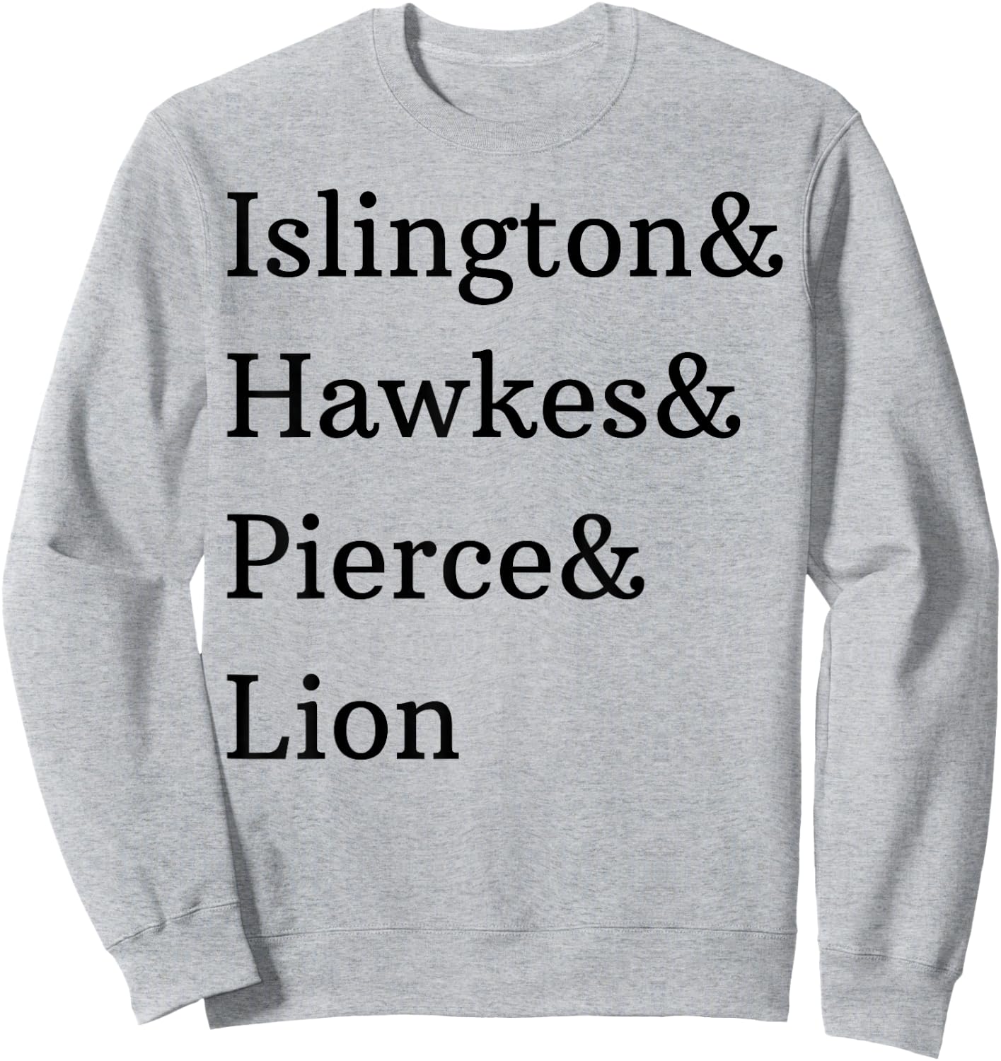 Islington Hawkes Pierce Lion Sweatshirt - Sweatshirt | Ash