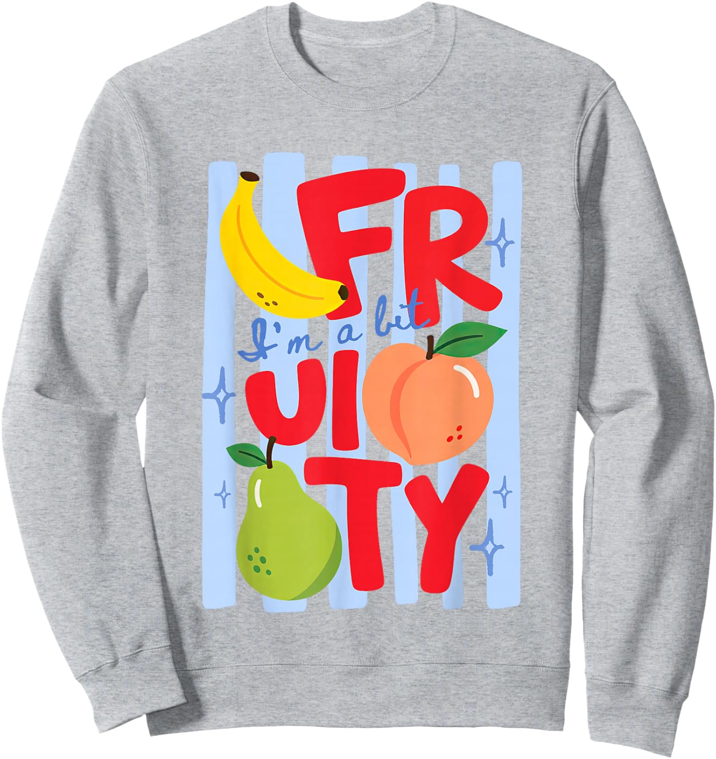 I'm A Bit Fruity LGBT Queer Pride Month Gay Lesbian Bisexual Sweatshirt - Sweatshirt | Ash