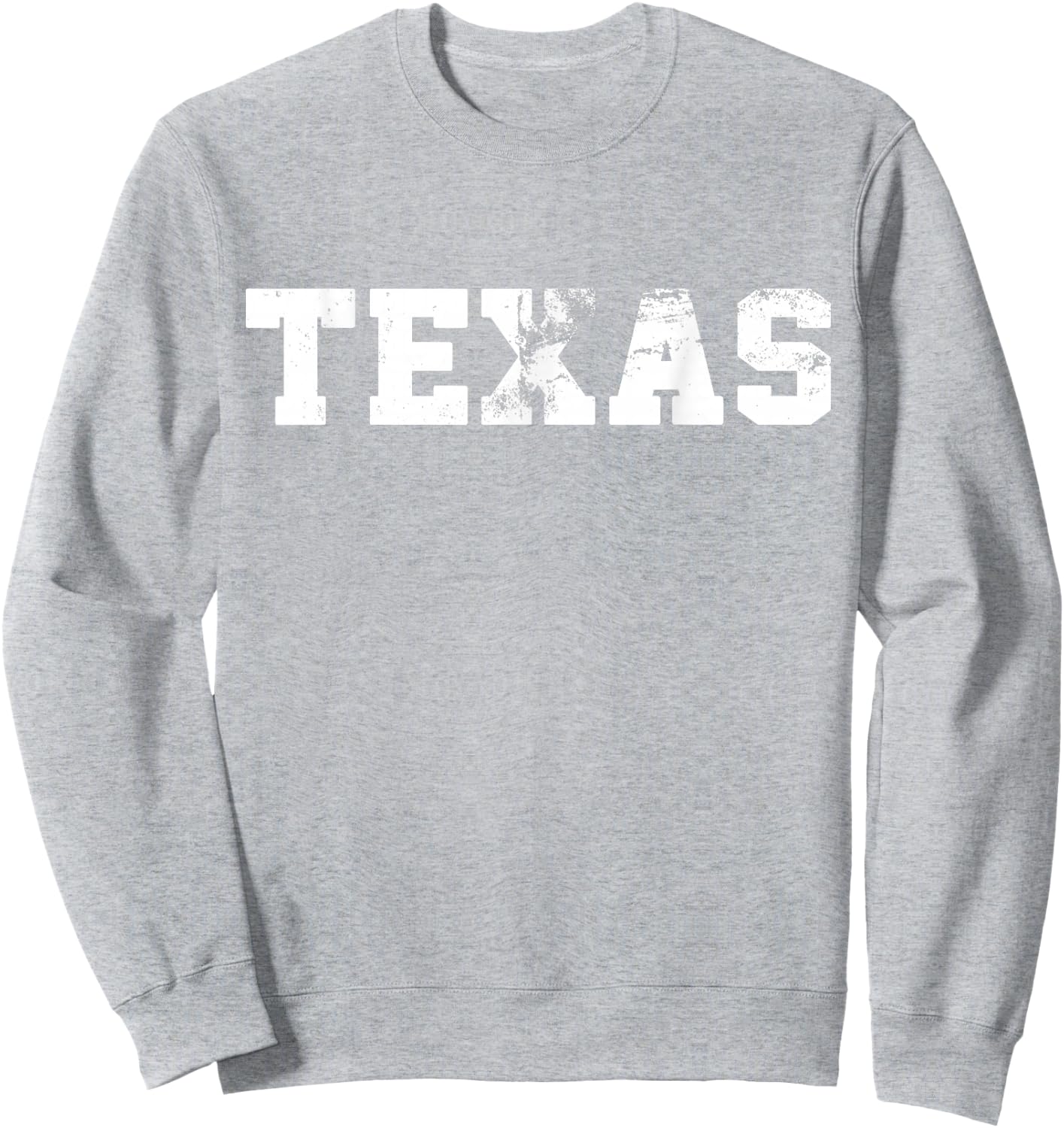 Vintage Texas Men Texas Women Retro Orange Gift Sweatshirt - Sweatshirt | Ash