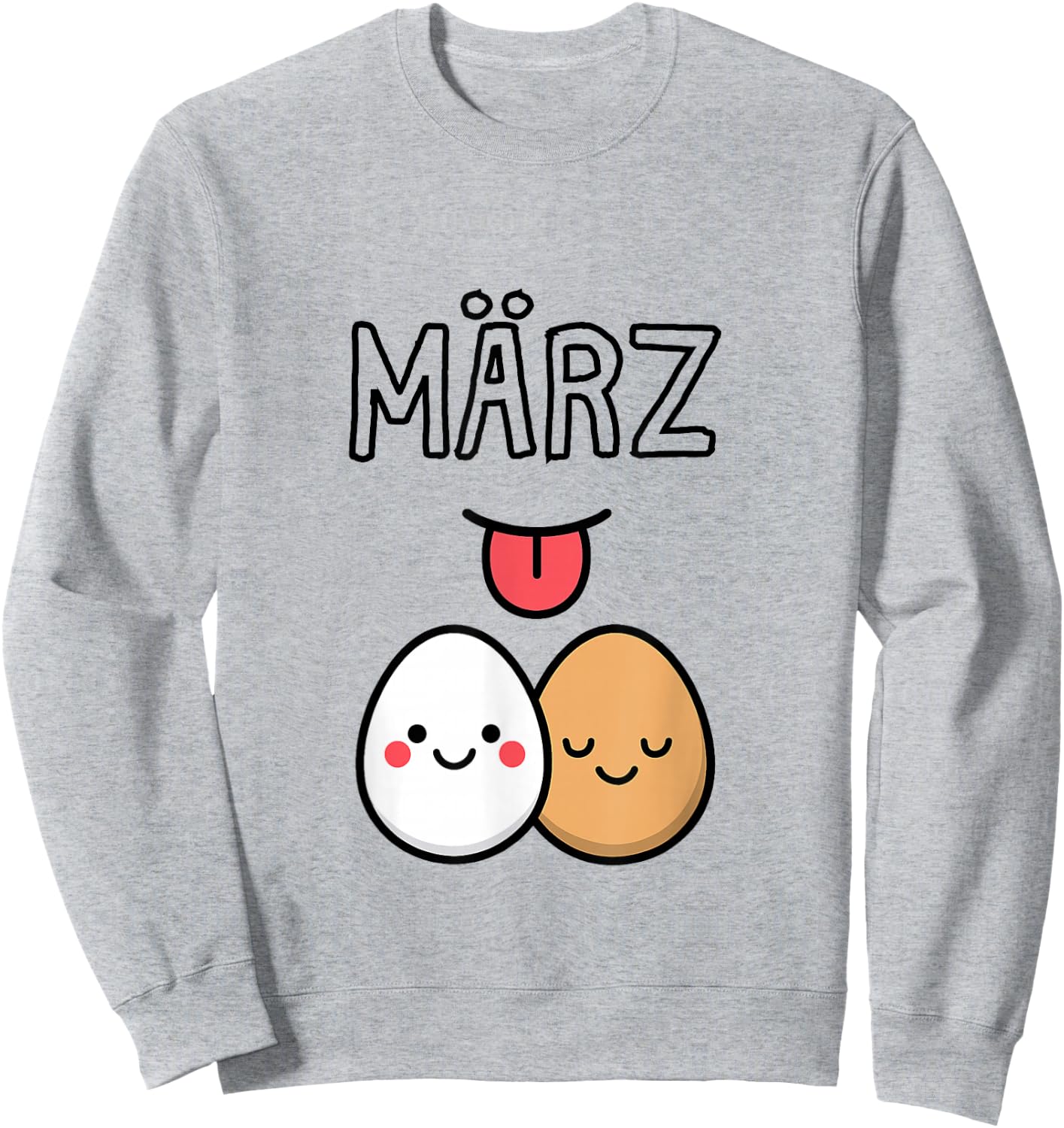 März leck Eier Vibes – Süße Eier Design – Meme Fans Edition Sweatshirt - Sweatshirt | Ash