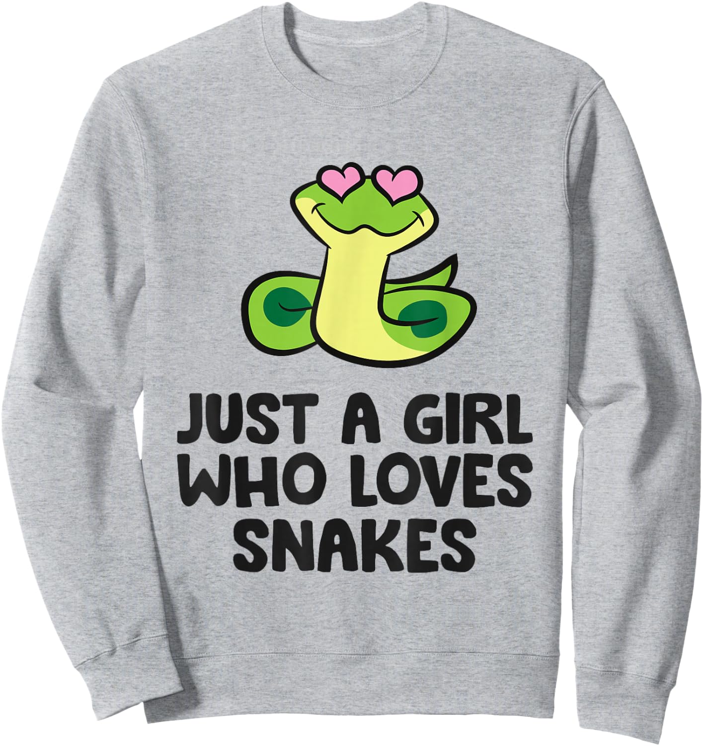 Just a Girl Who Loves Snakes Sweatshirt - Sweatshirt | Ash