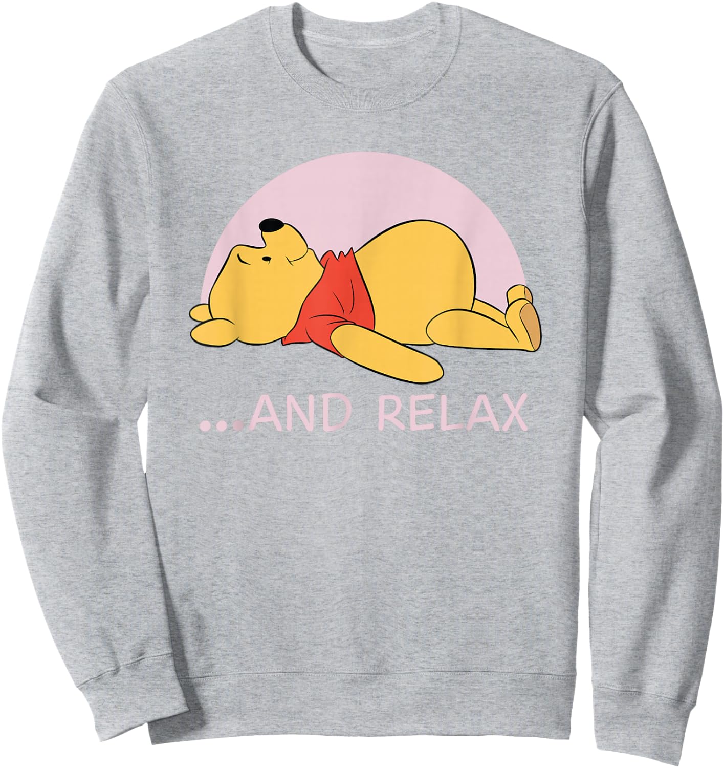 Winnie The Pooh Relax Sweatshirt - Sweatshirt | Ash