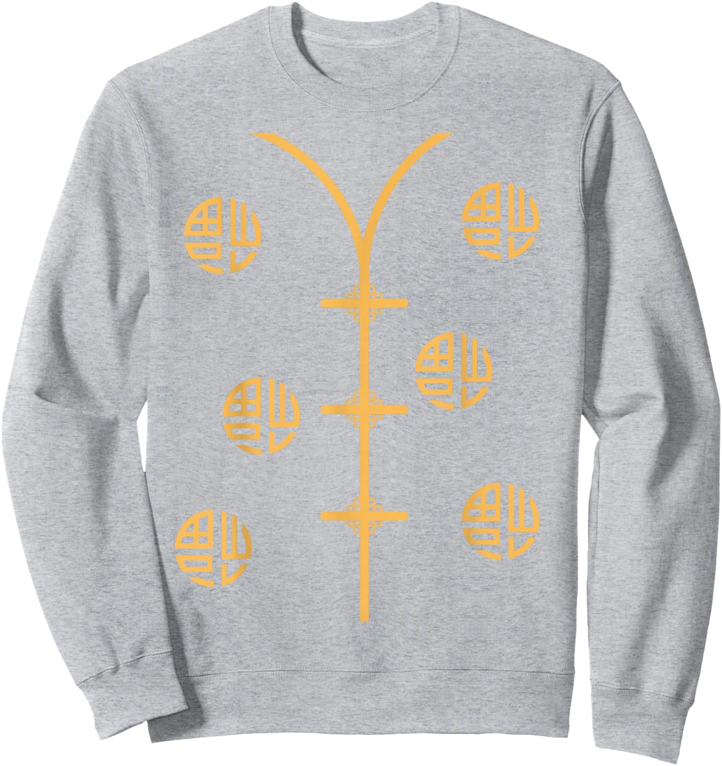 Chinese Vietnamese Lunar New Year Outfit Sweatshirt - Sweatshirt | Ash