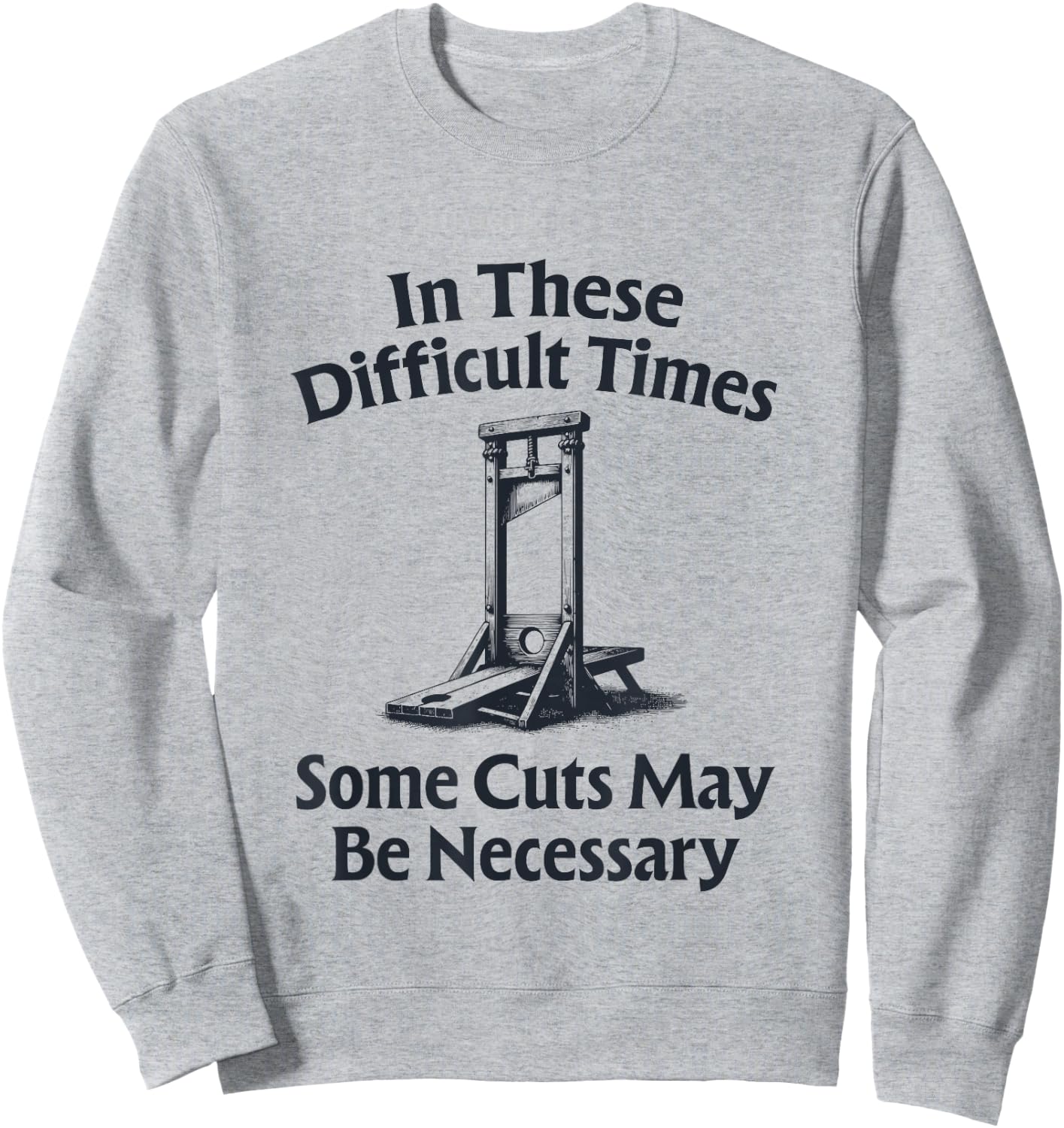 Anti Oligarchy French Revolution Sweatshirt - Sweatshirt | Ash