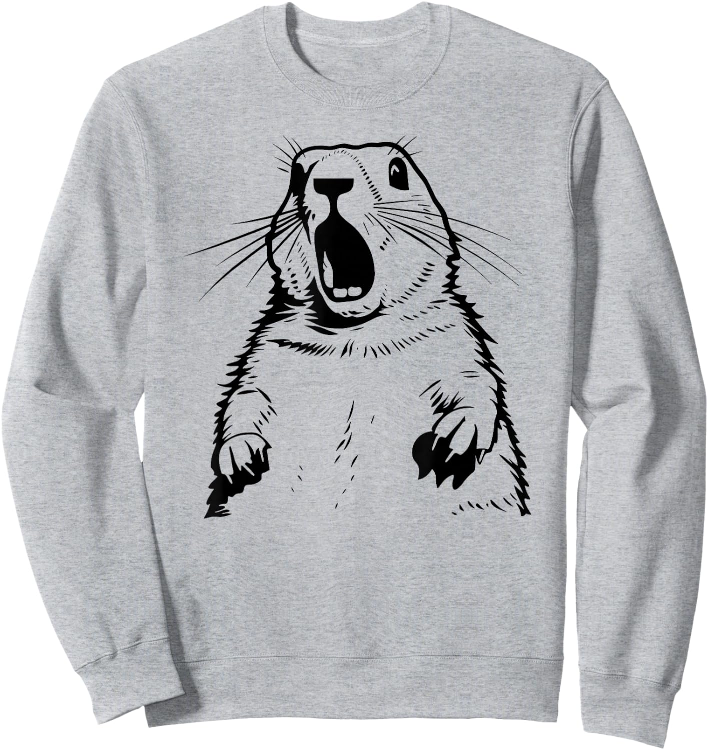 Prairie Dog Vintage for Prairie Dog Lover 60s 70s Retro Sweatshirt - Sweatshirt | Ash