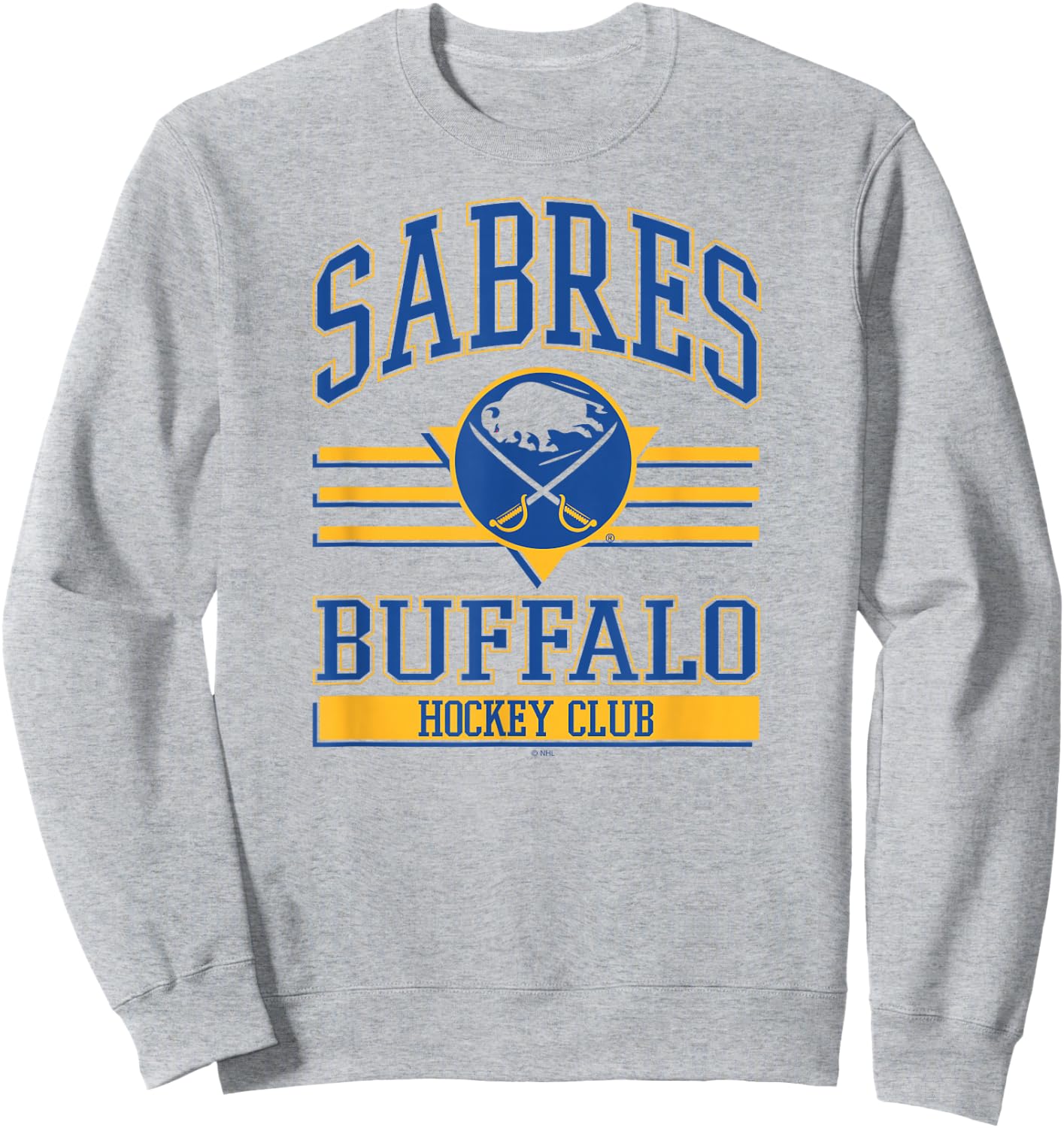 Buffalo Sabres Hockey Club White Officially Licensed Sweatshirt - Sweatshirt | Ash