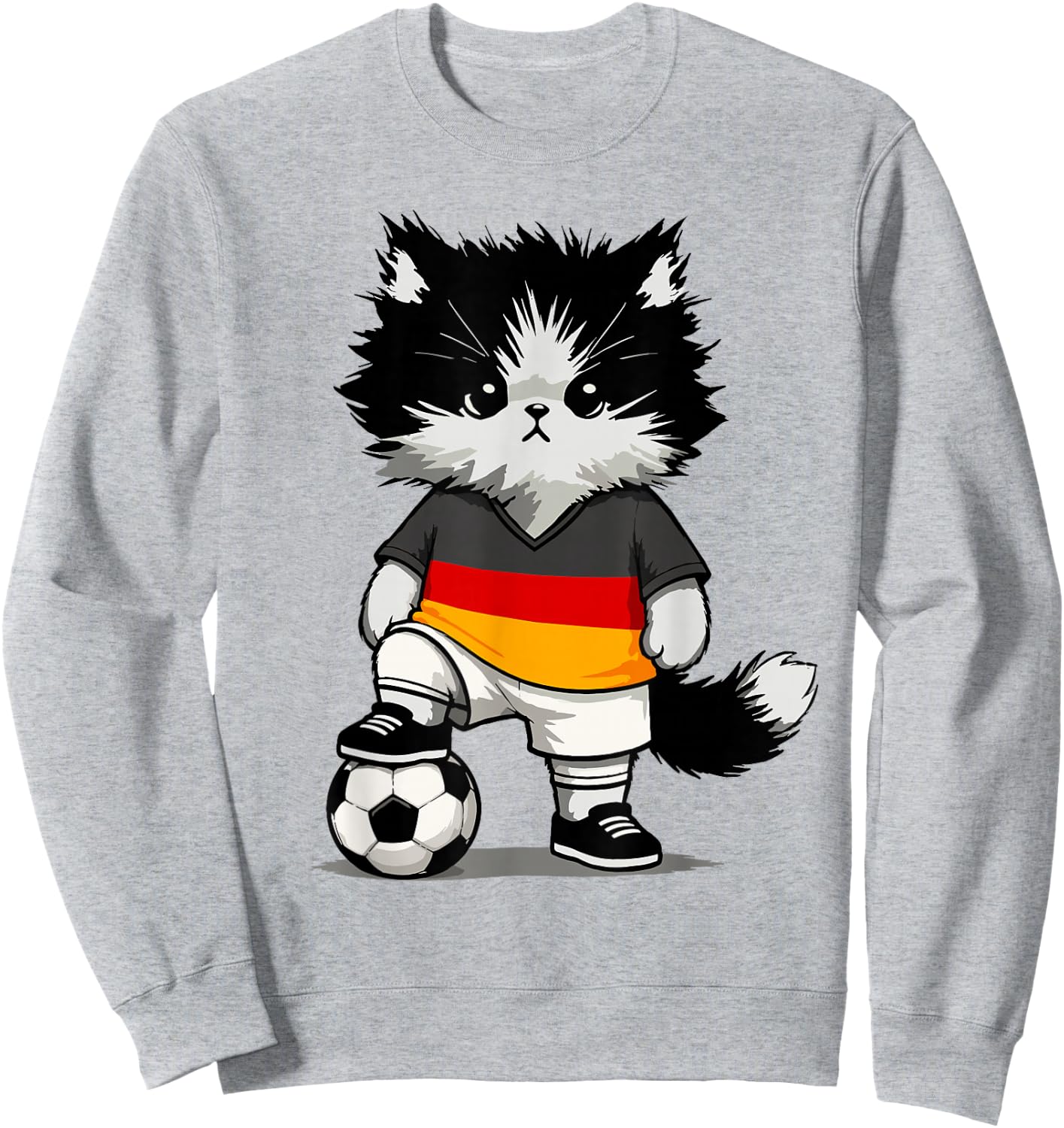 German Flag Men Women Kids Germany Sweatshirt - Sweatshirt | Ash