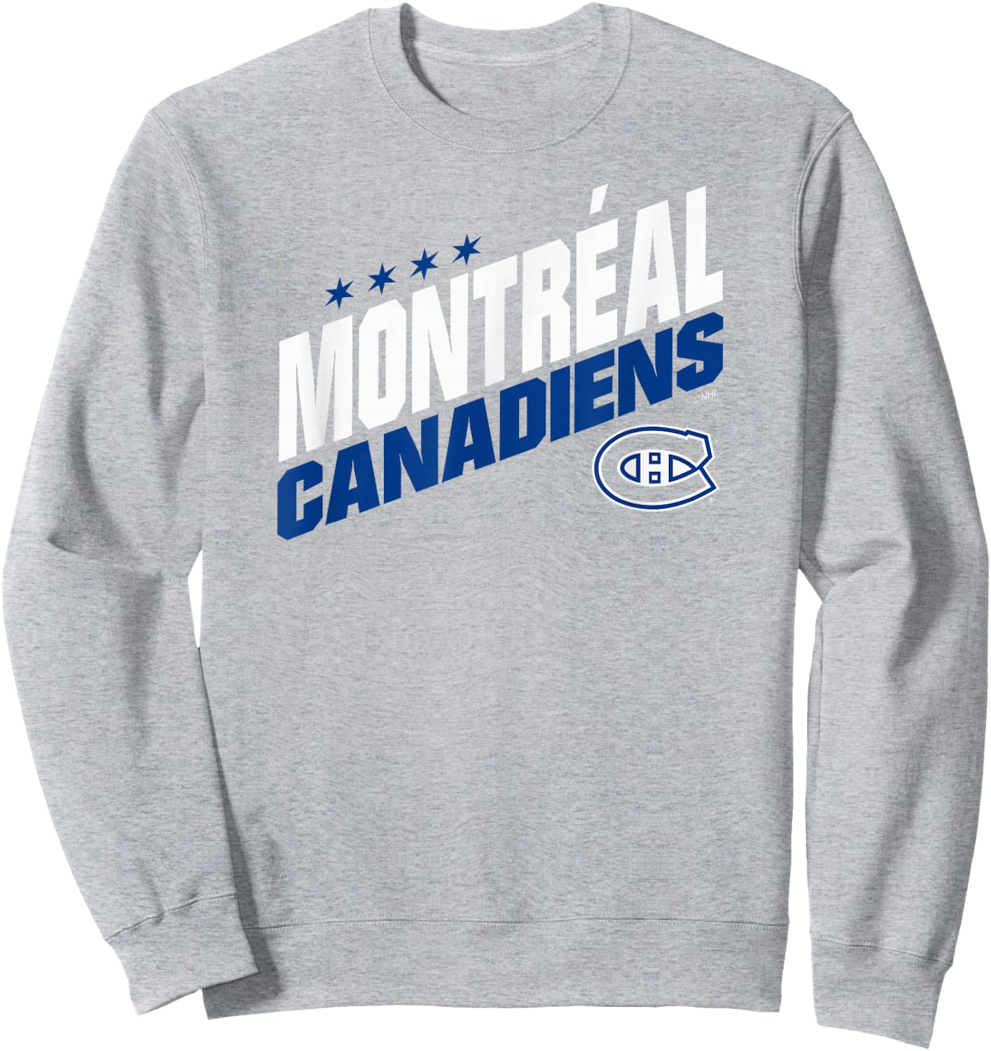 Montreal Canadiens Fuel Red Officially Licensed Sweatshirt - Sweatshirt | Ash