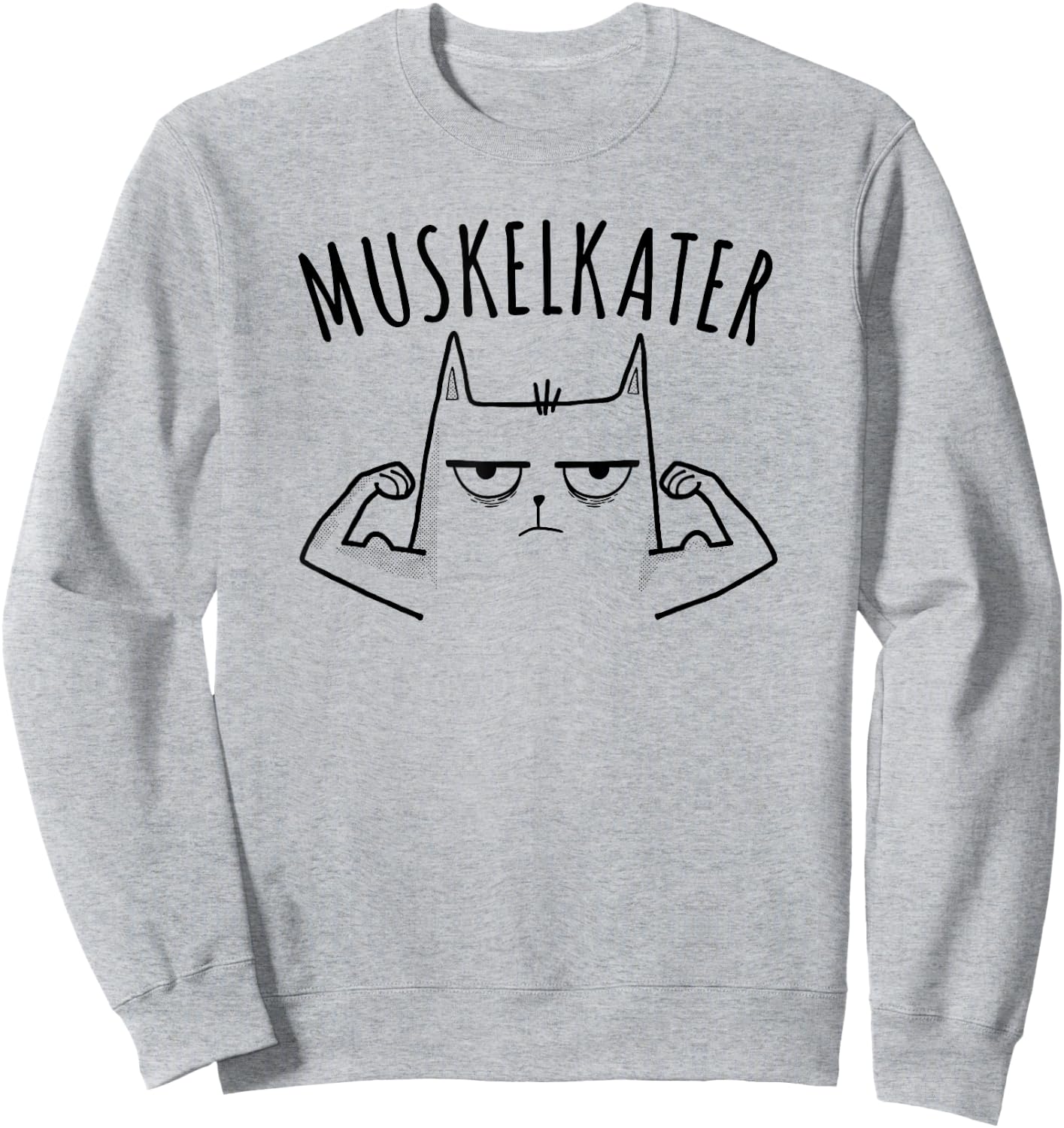 Fitness Bodybuilder Fitnesstrainer Fitnessstudio Muskelkater Sweatshirt - Sweatshirt | Ash