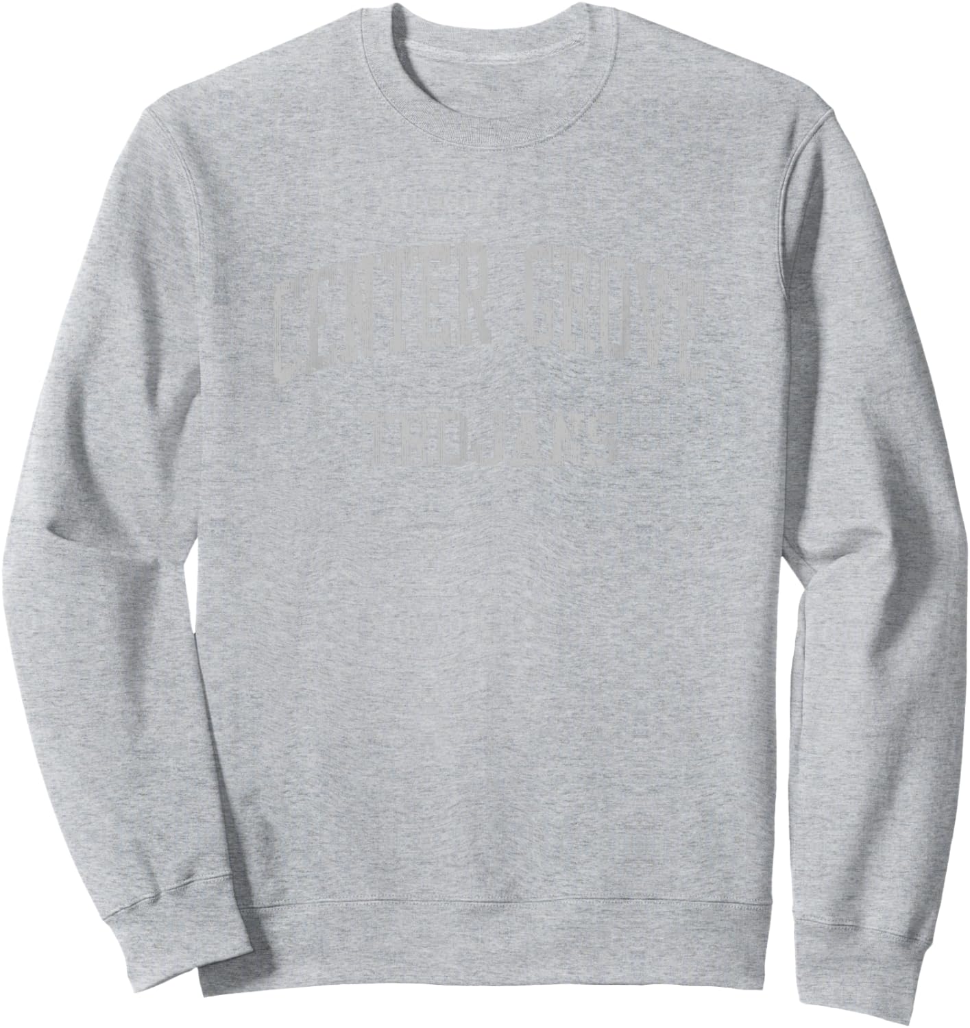 Center Grove High School HS Greenwood in Vintage Sports Sweatshirt - Sweatshirt | Ash