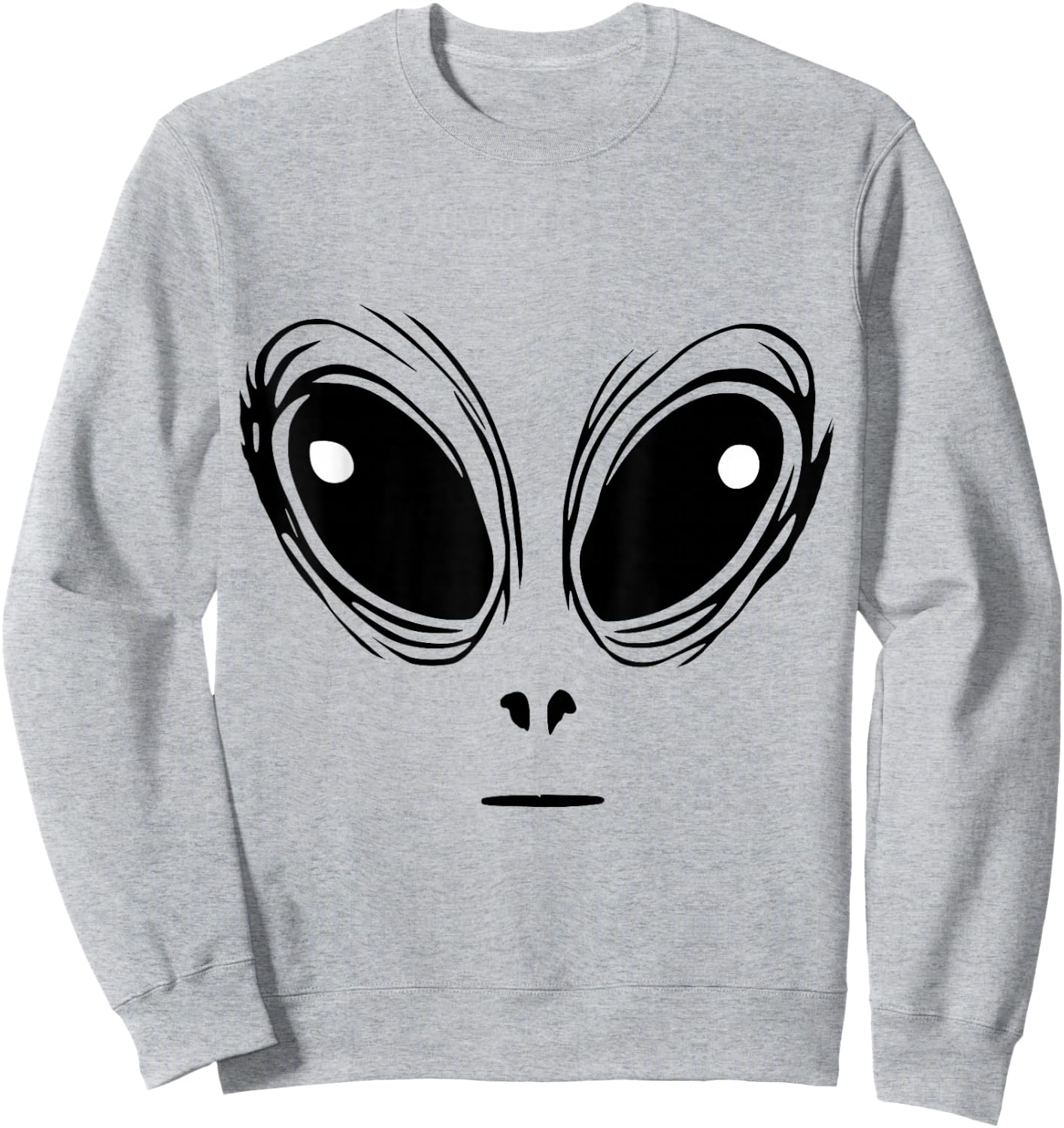 Alien Alien Costume Fancy Dress Carnival Halloween , Green Sweatshirt - Sweatshirt | Ash