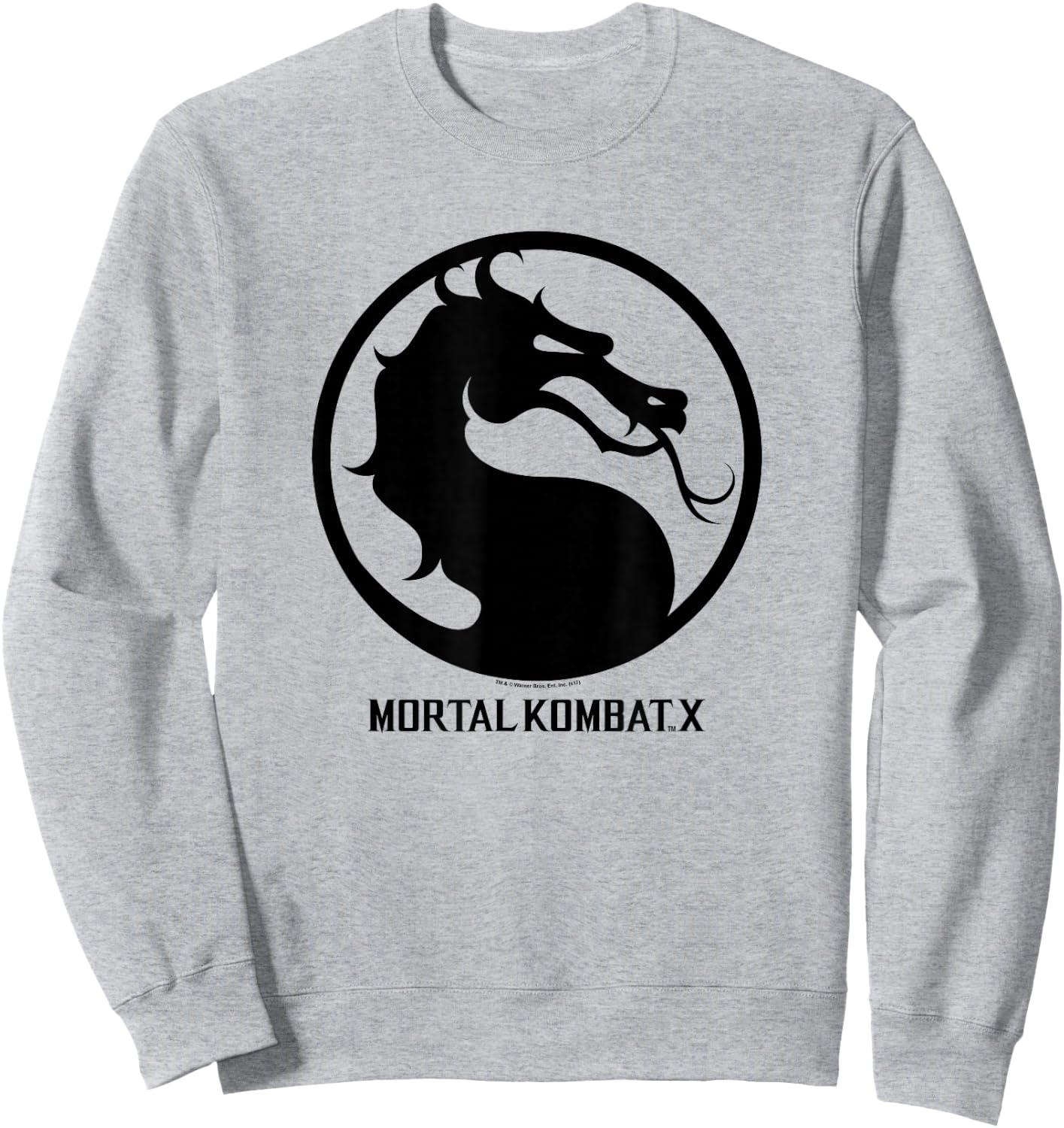 Mortal Kombat X Seal Sweatshirt - Sweatshirt | Ash