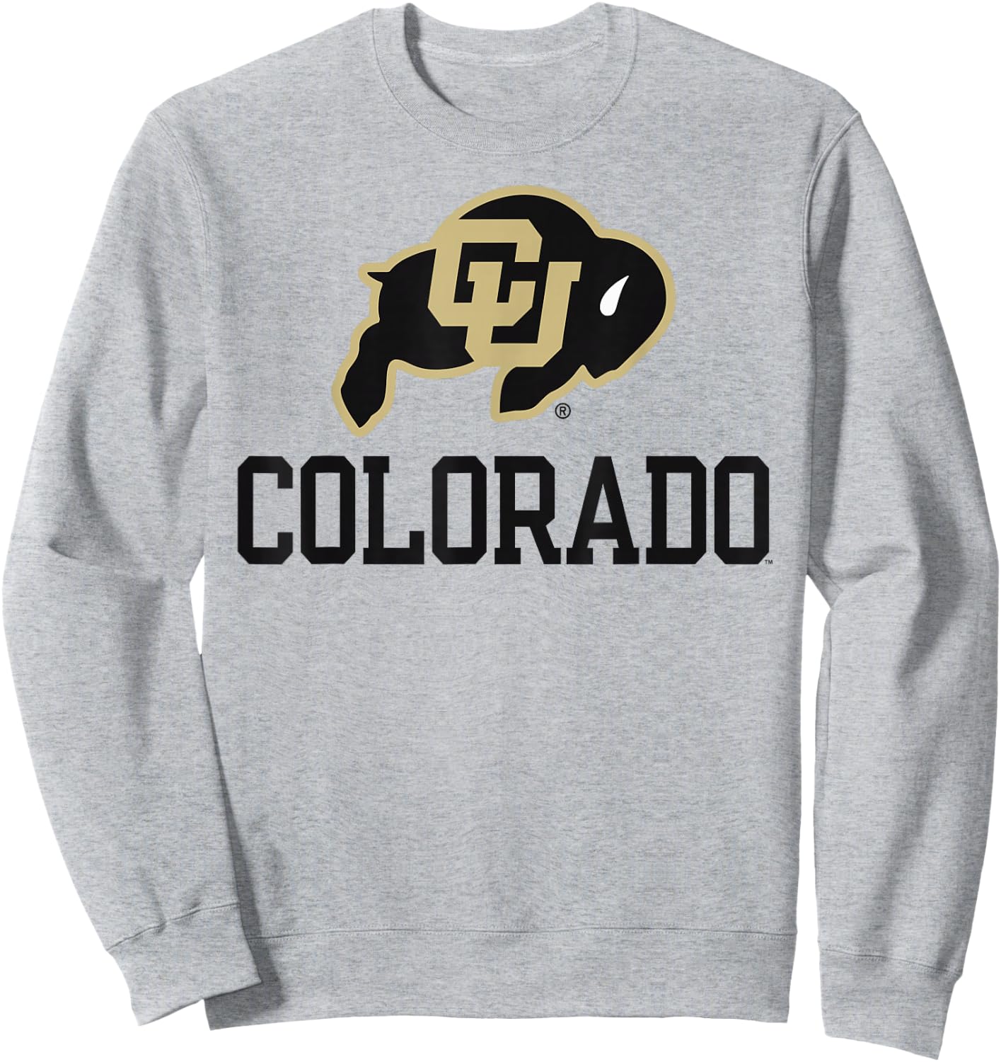 Colorado Buffaloes Sportsmanship Gray Officially Licensed Sweatshirt - Sweatshirt | Ash