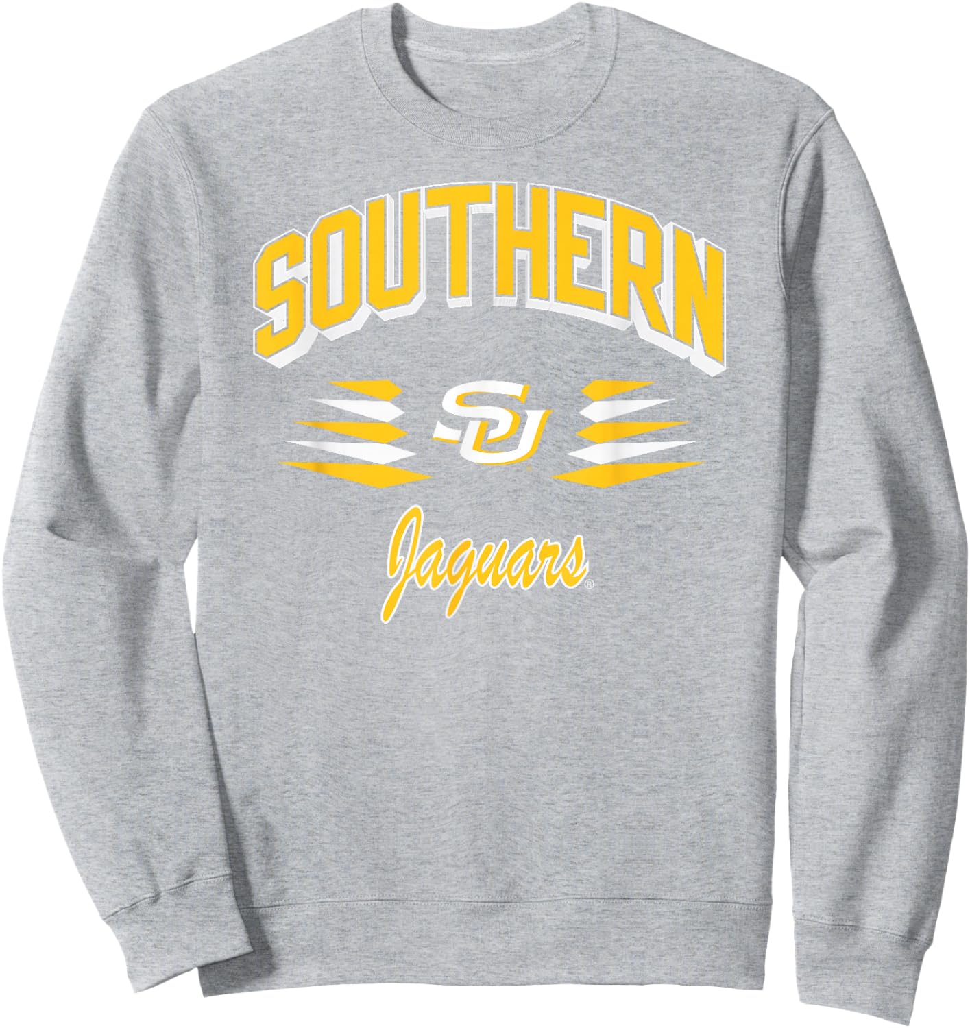 Southern Jaguars Retro Diamond Blue Officially Licensed Sweatshirt - Sweatshirt | Ash