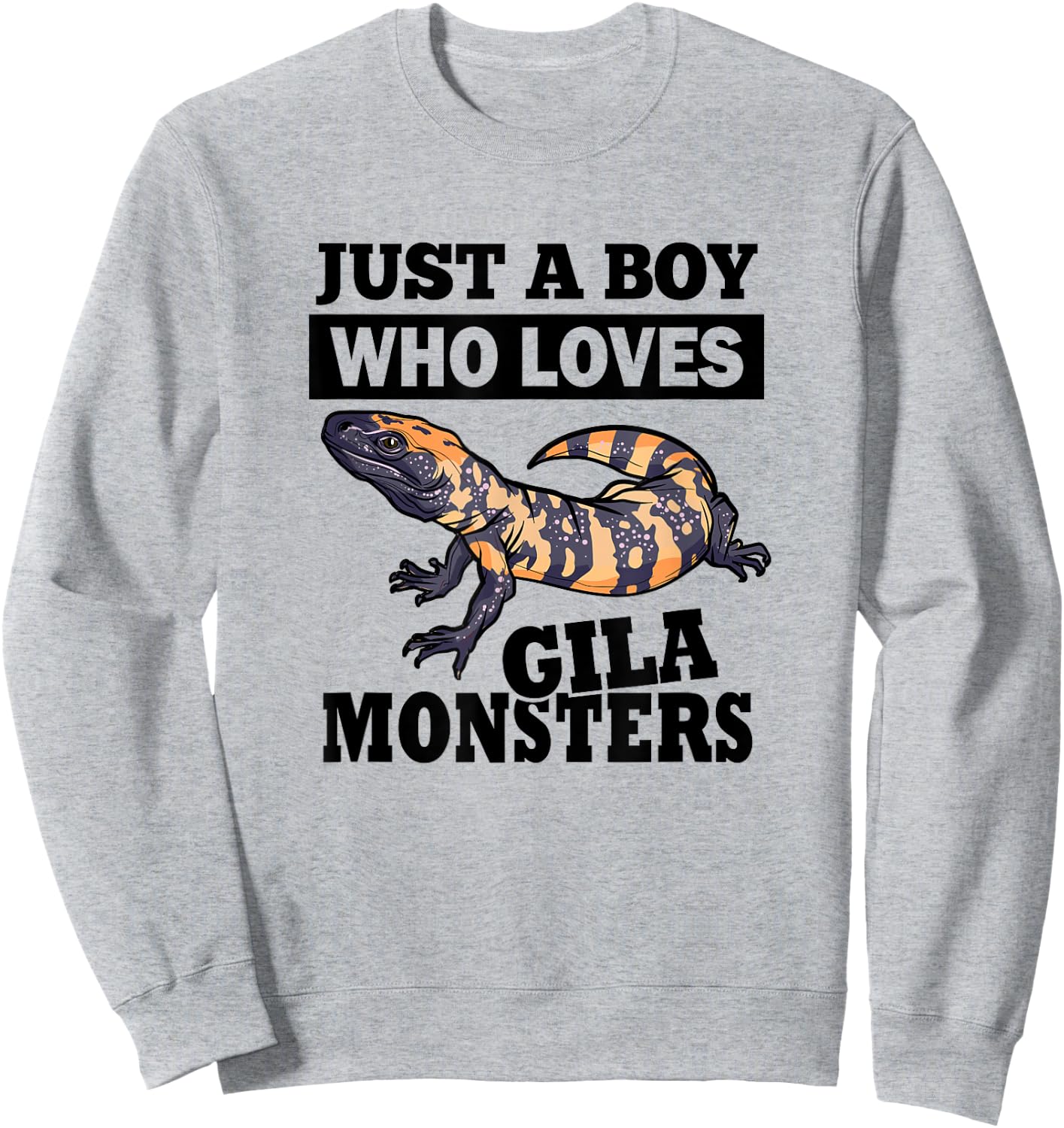 Gila Monster Sweatshirt - Sweatshirt | Ash