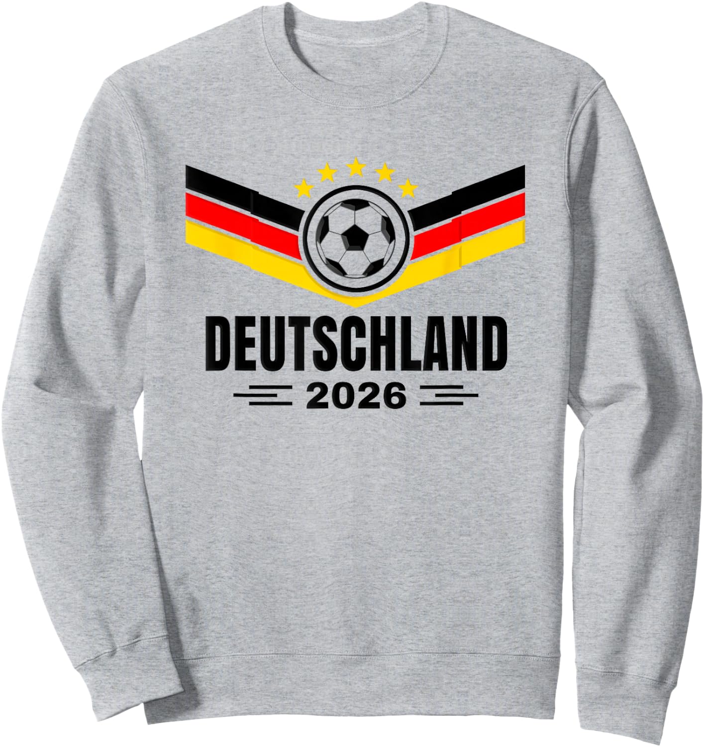 Sports Shirt für Jungen Männer Deutschland 2026 Deutschland Sweatshirt - Sweatshirt | Ash