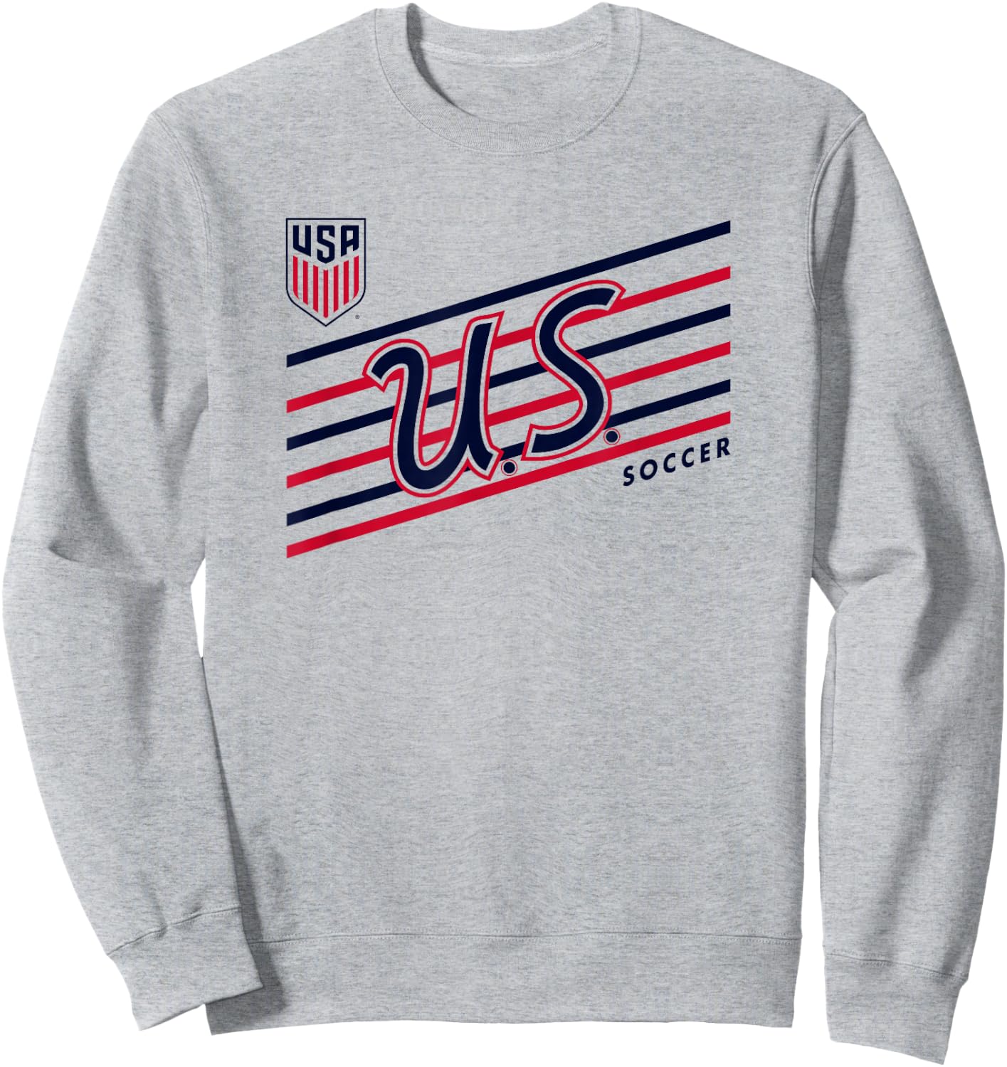 U.S. Soccer Retro Perform White USMNT Officially Licensed Sweatshirt - Sweatshirt | Ash