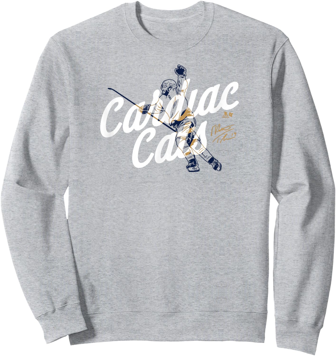 Matthew Tkachuk - Cardiac Cats - Florida Hockey Sweatshirt - Sweatshirt | Ash