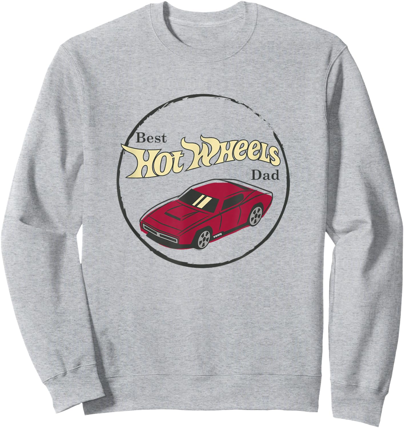 Hot Wheels - Father's Day Best Hot Wheels Dad Sweatshirt - Sweatshirt | Ash