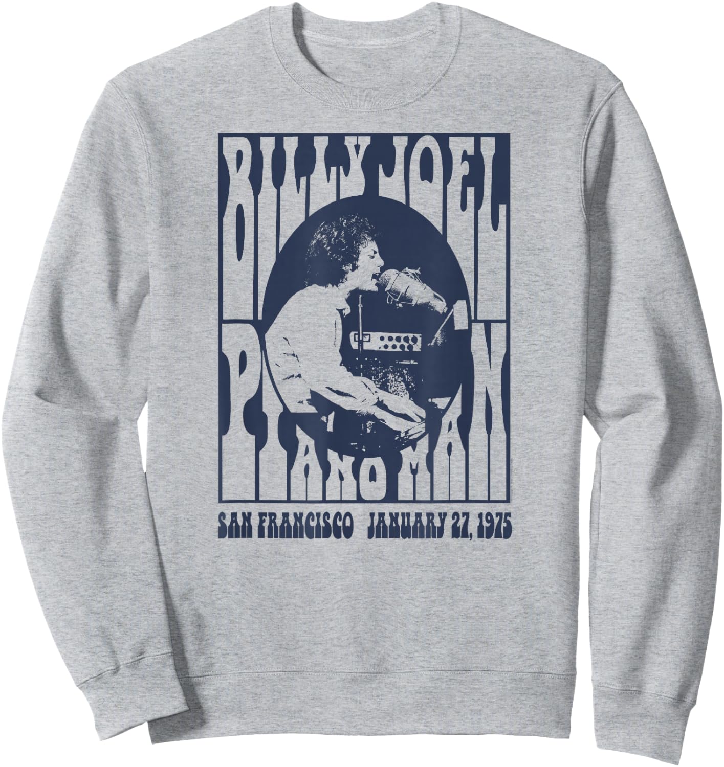 Billy Joel - Piano Man, 1975 Sweatshirt - Sweatshirt | Ash