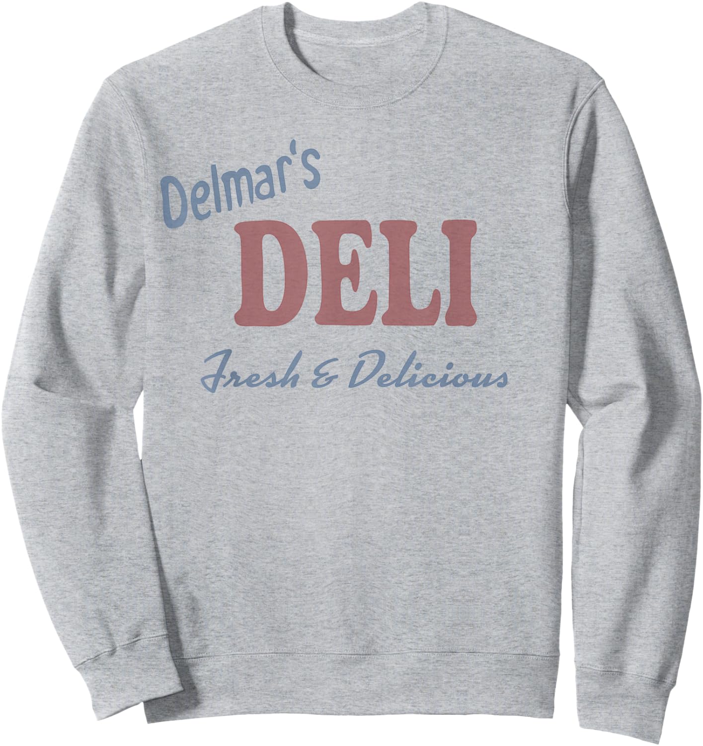 Marvel Studios Spider-Man: BND Movie 2026 Delmar's Deli Logo Sweatshirt - Sweatshirt | Ash