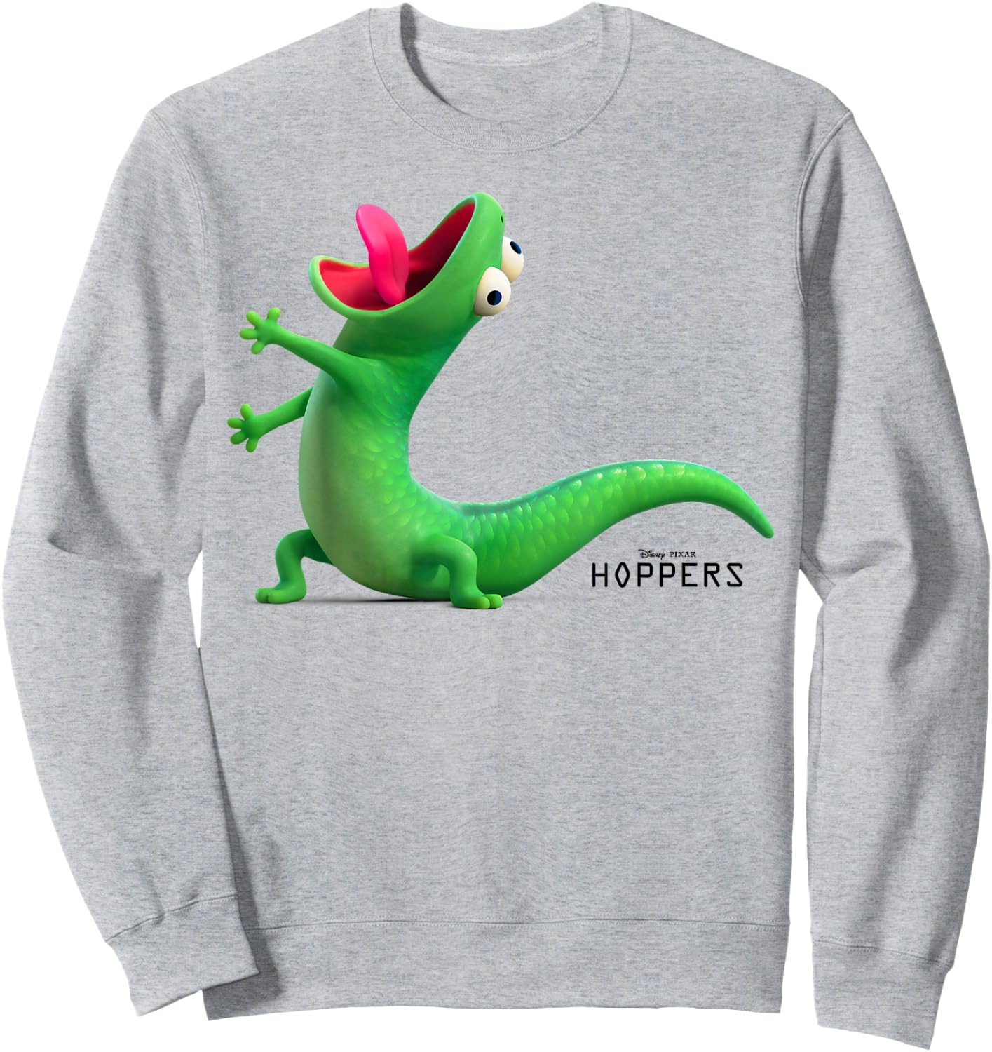 Disney Pixar Hoppers Tom Lizard Yelling Funny Pose Sweatshirt - Sweatshirt | Ash