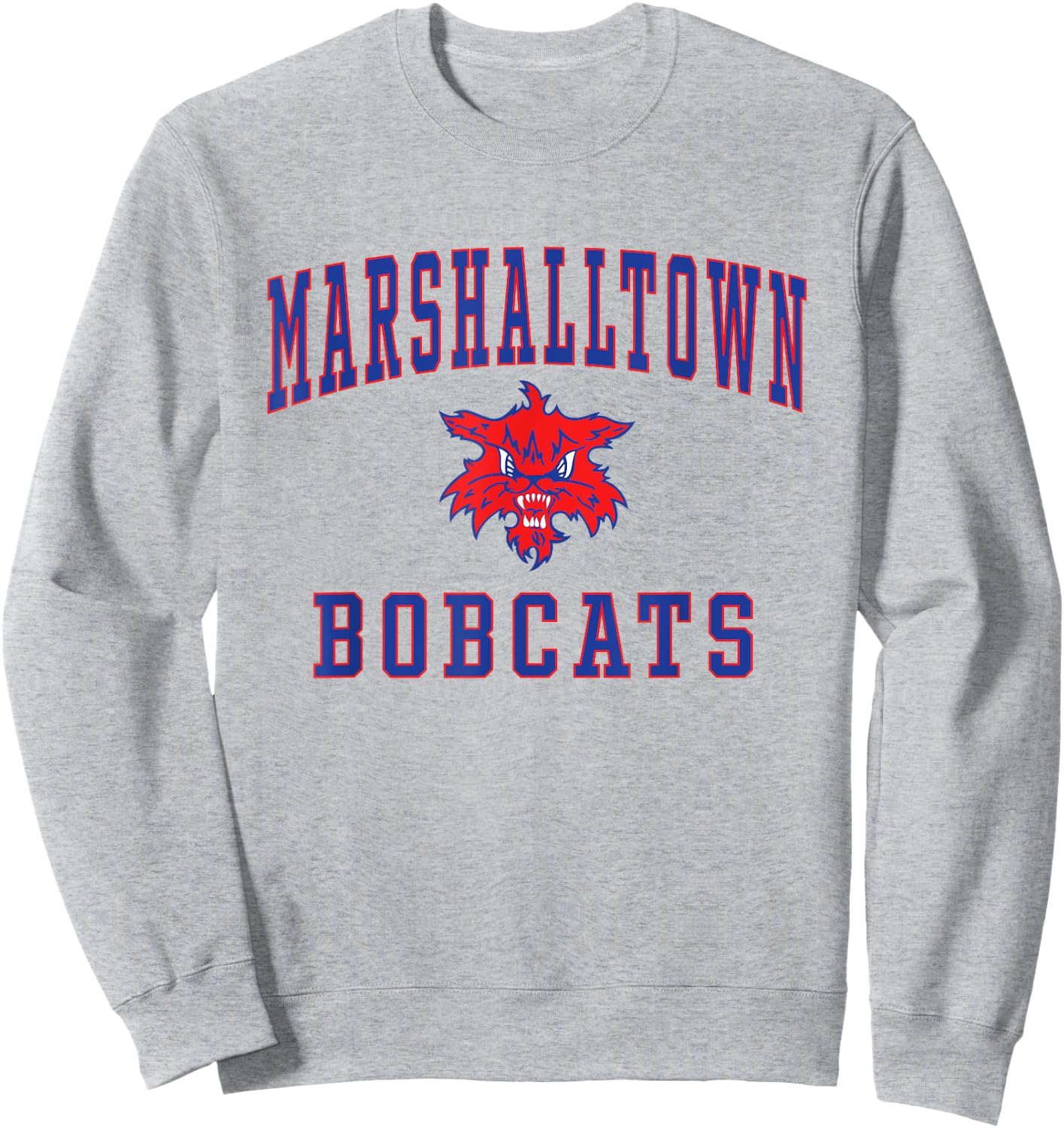 Marshalltown High School Bobcats C1 Sweatshirt - Sweatshirt | Ash
