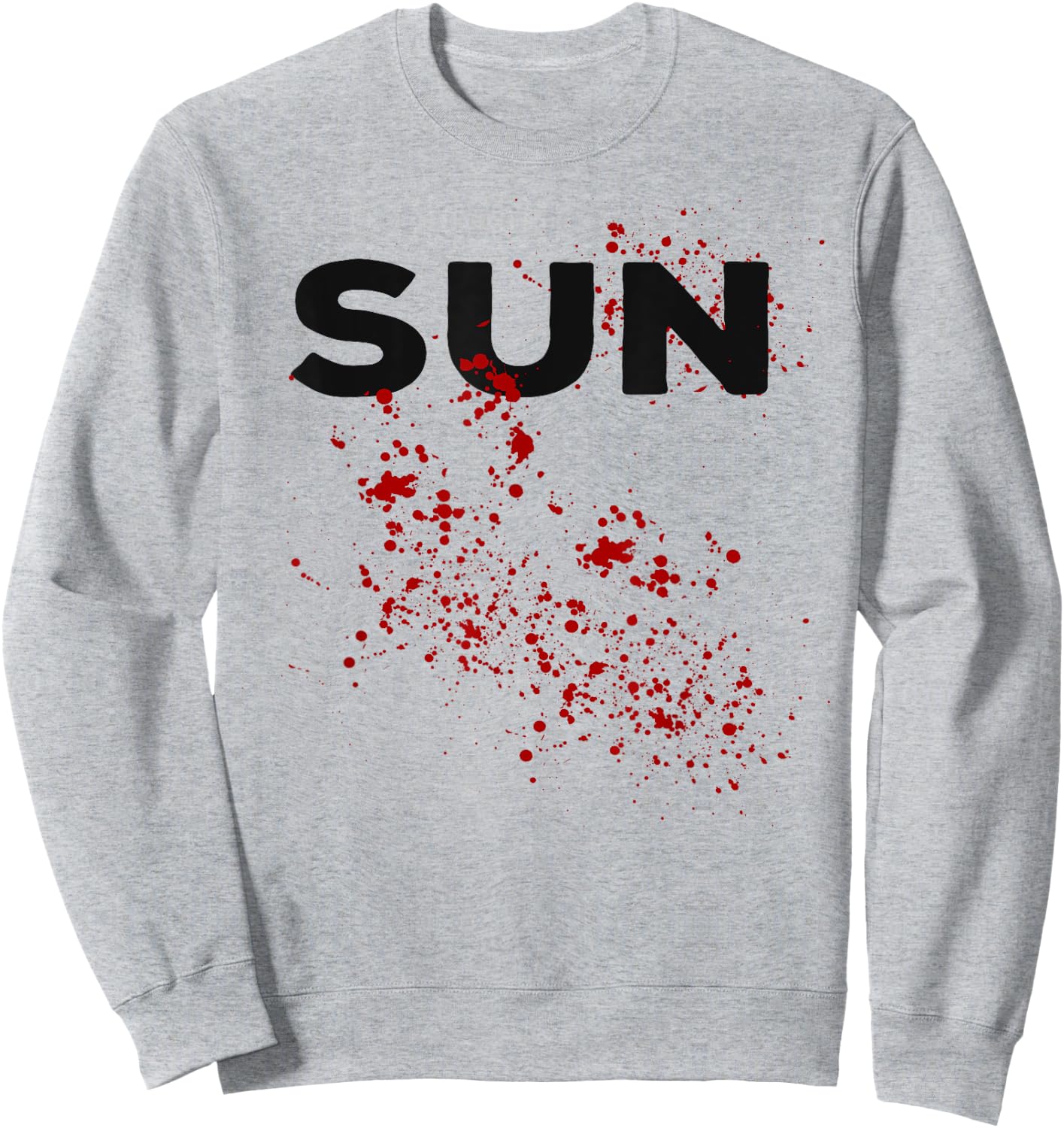 Sunday Shark Matching Group Halloween Costume Sweatshirt - Sweatshirt | Ash